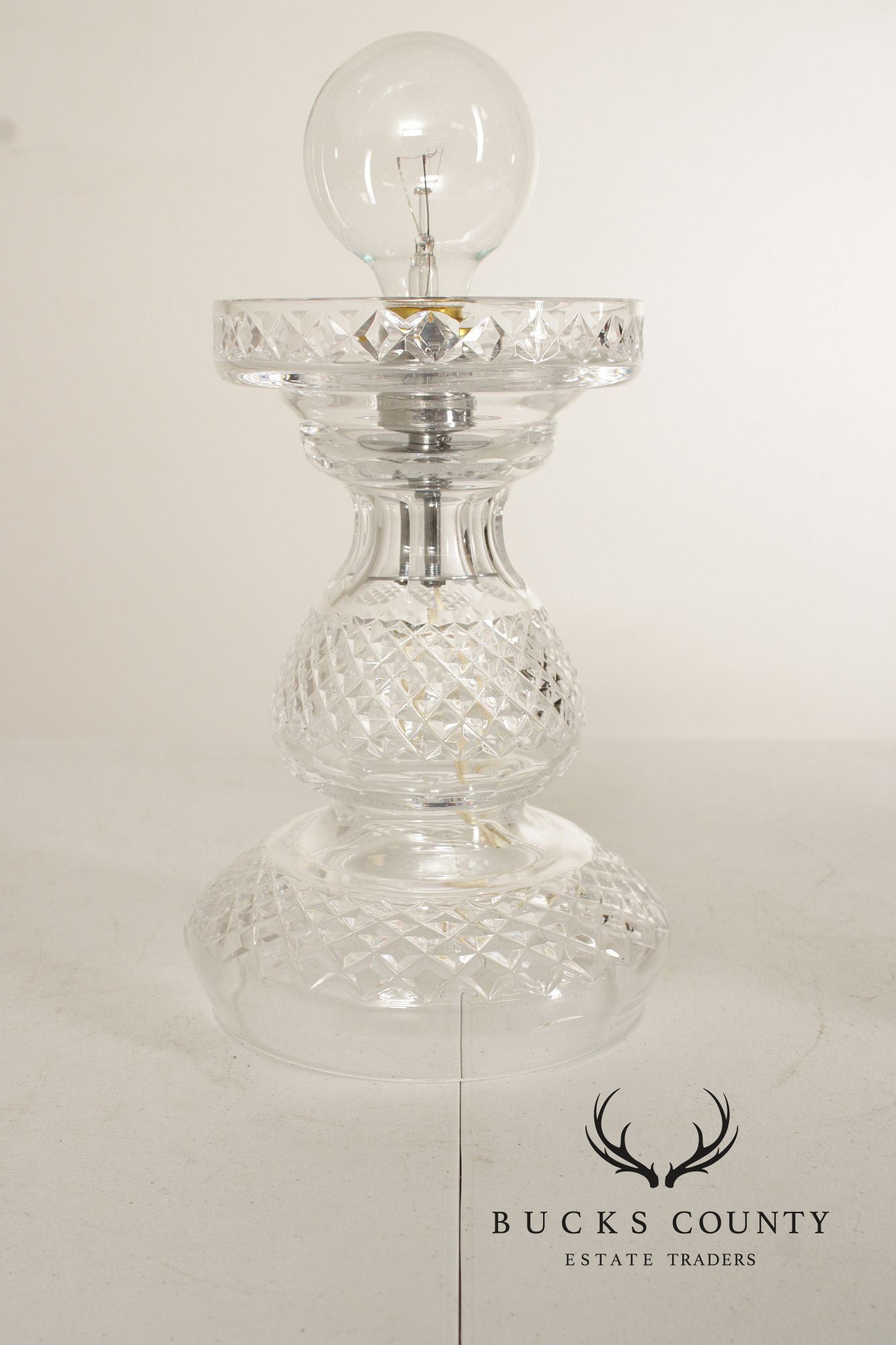 Waterford Crystal Hurricane Table Lamp