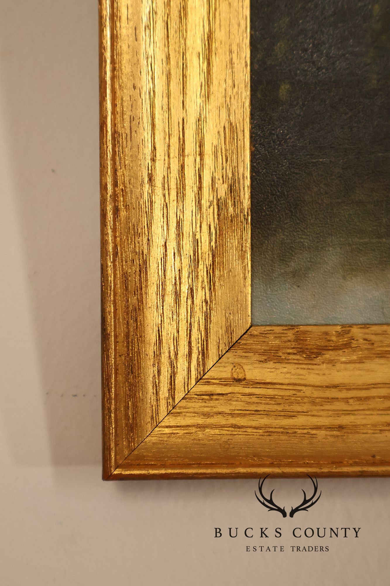 Artist Signed Vintage Oil Painting, Homestead