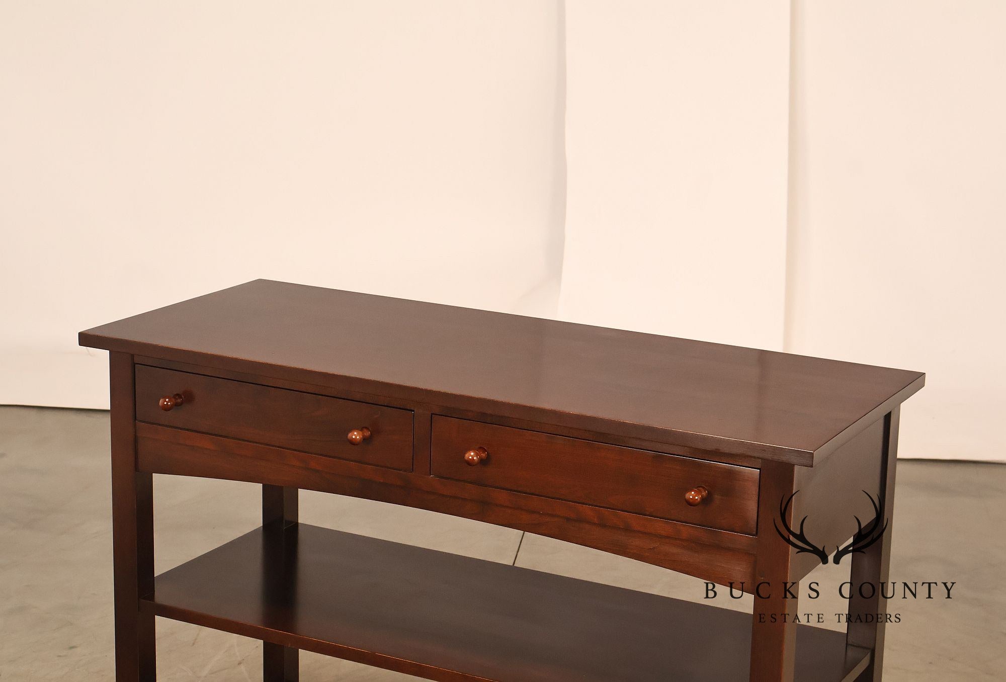 Stickley Mission Collection Cherry Server Console Table