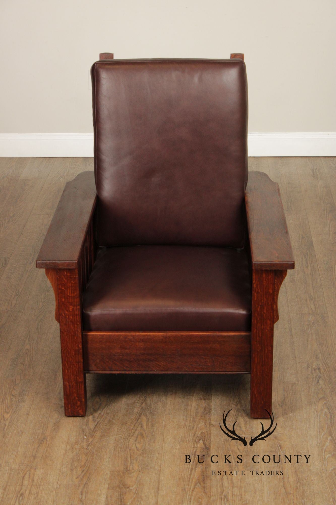 Paine Furniture Co. Antique Mission Oak Morris Chair