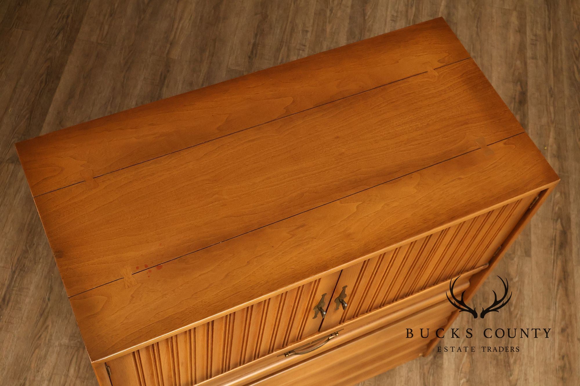 American of Martinsville Mid Century Modern Walnut Tall Chest