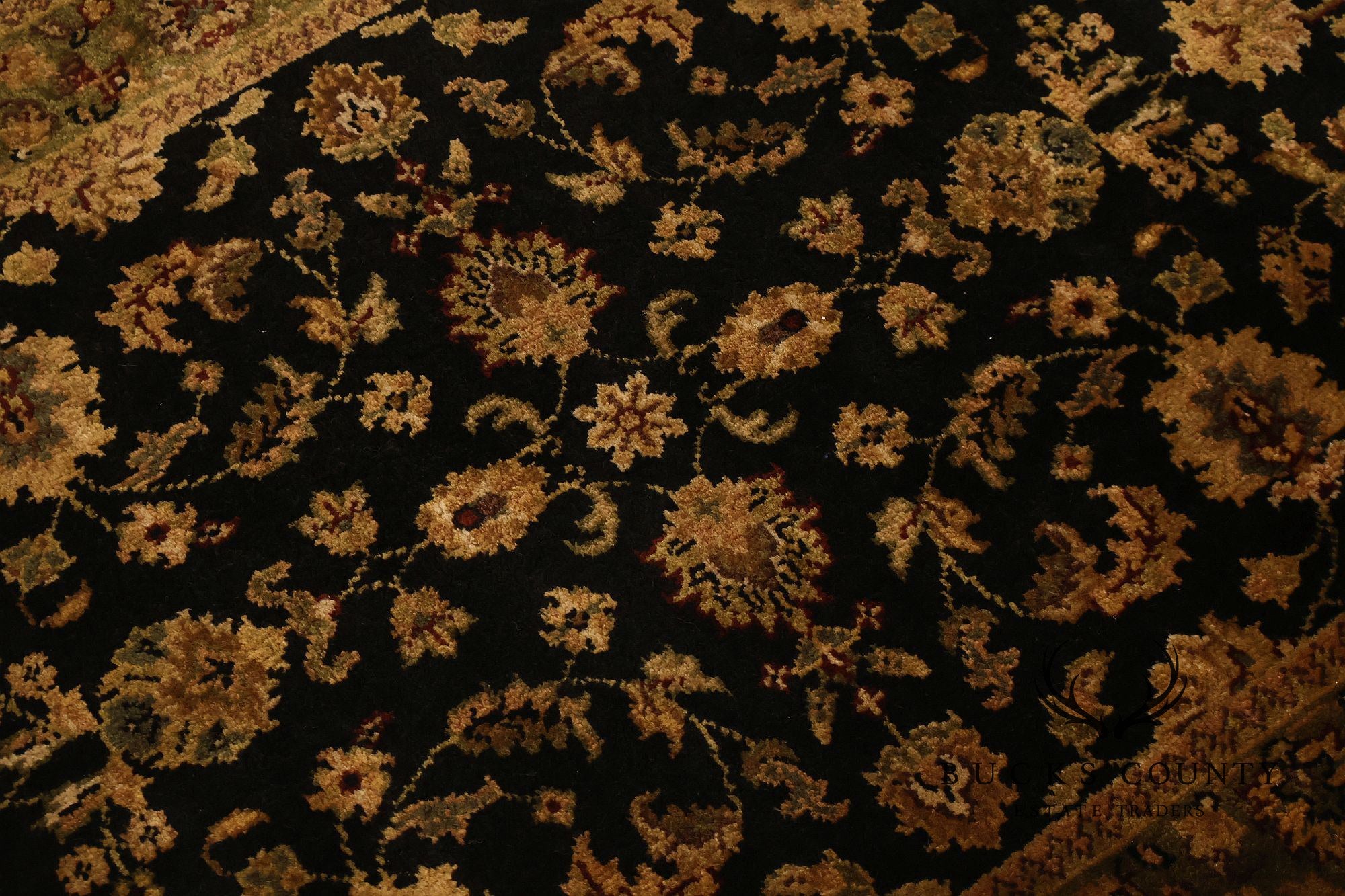 Hand Knotted Traditional Wool Floral Runner Rug