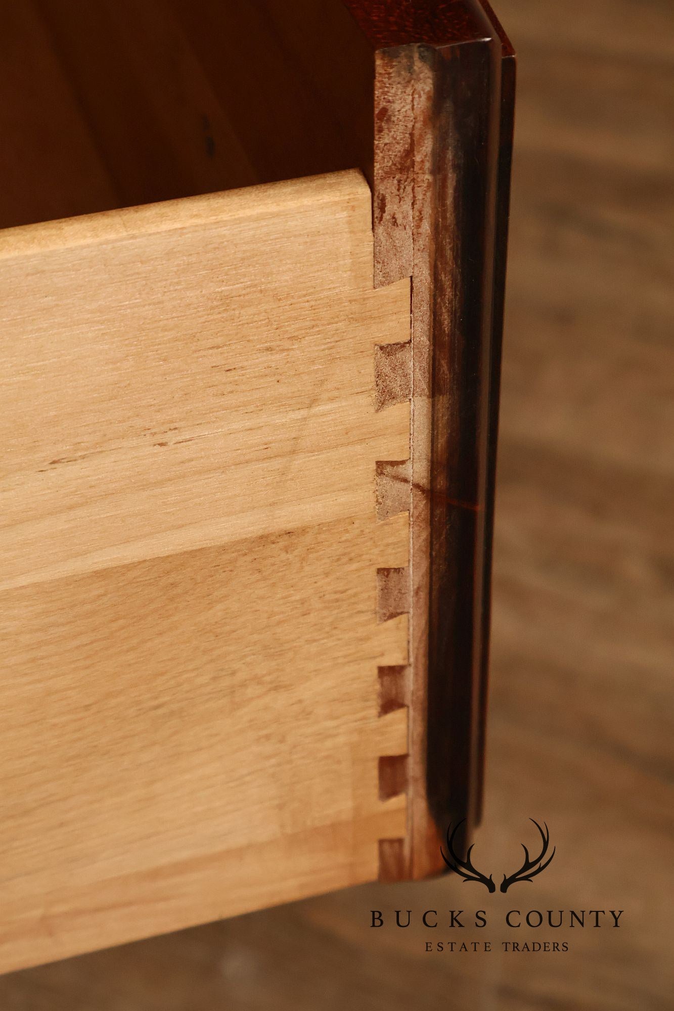 Pennsylvania House Georgian Revival Cherry Lighted Cherry China Cabinet