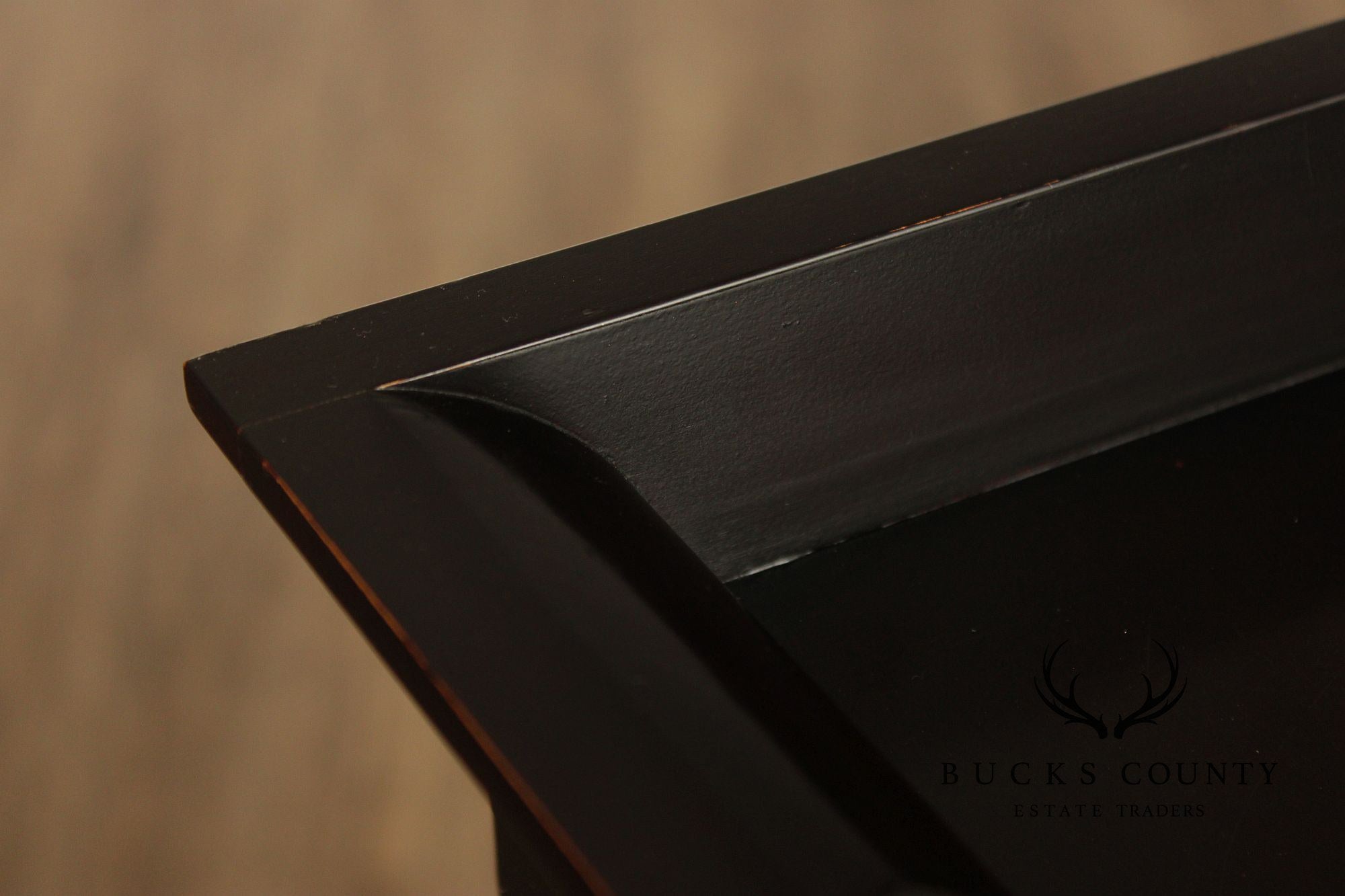 Baker Furniture Neoclassical Style Pair of Tray Top Bookcases