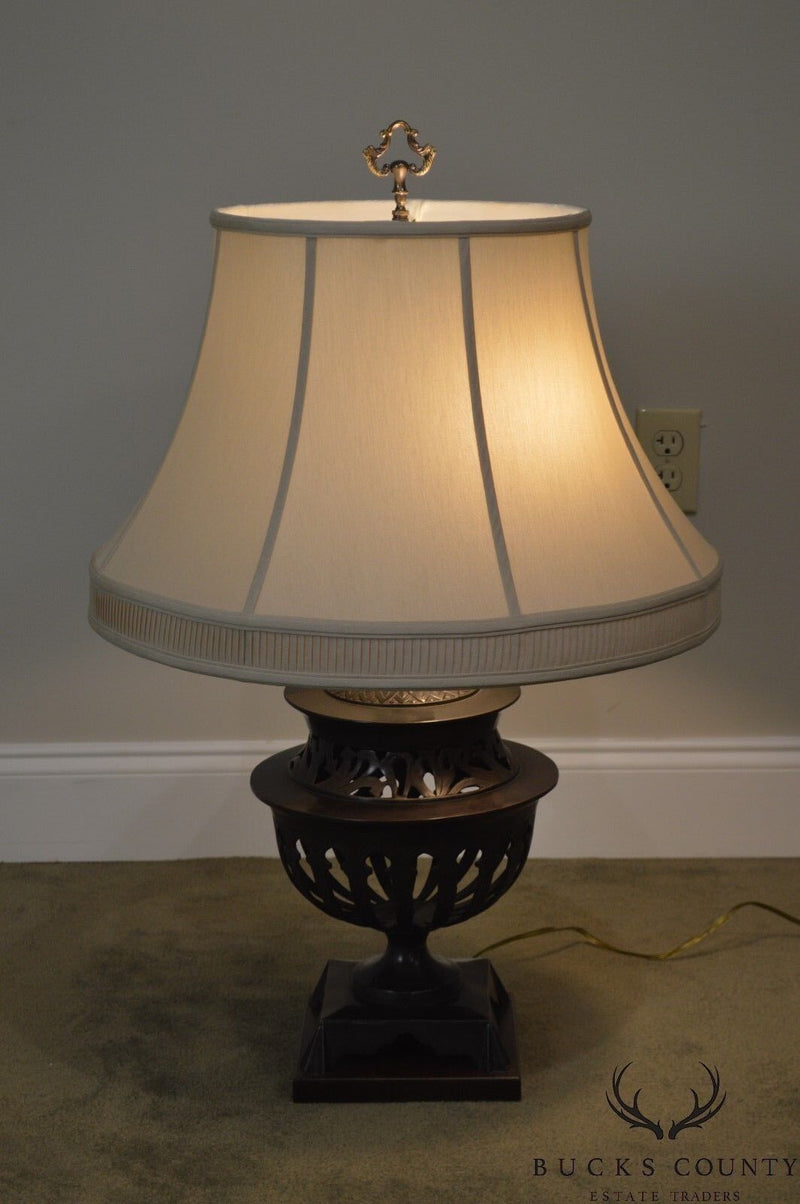 Frederick Cooper Bronze Table Lamp with Shade