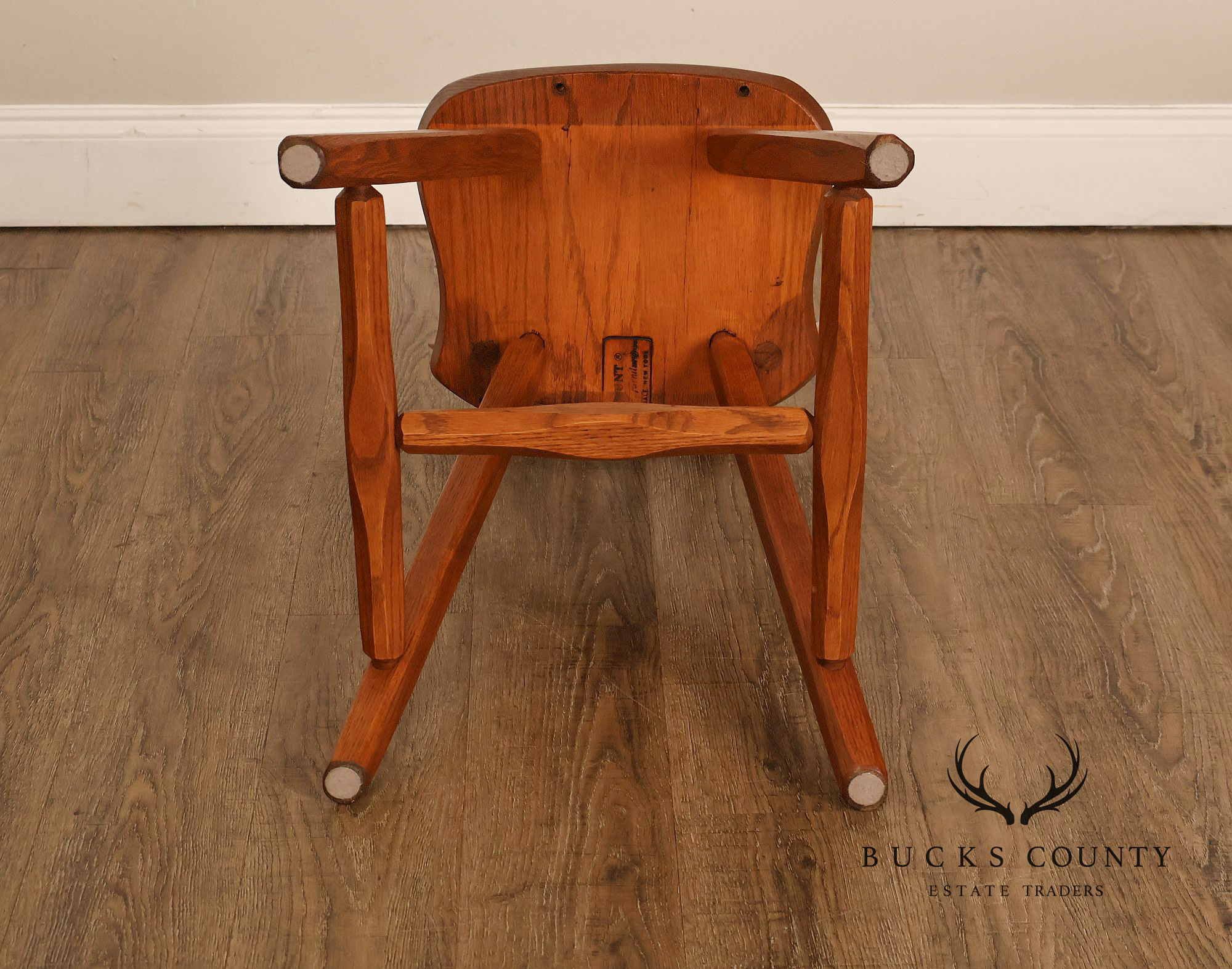 Hunt Country Furniture Solid Oak Occasional Height Stool