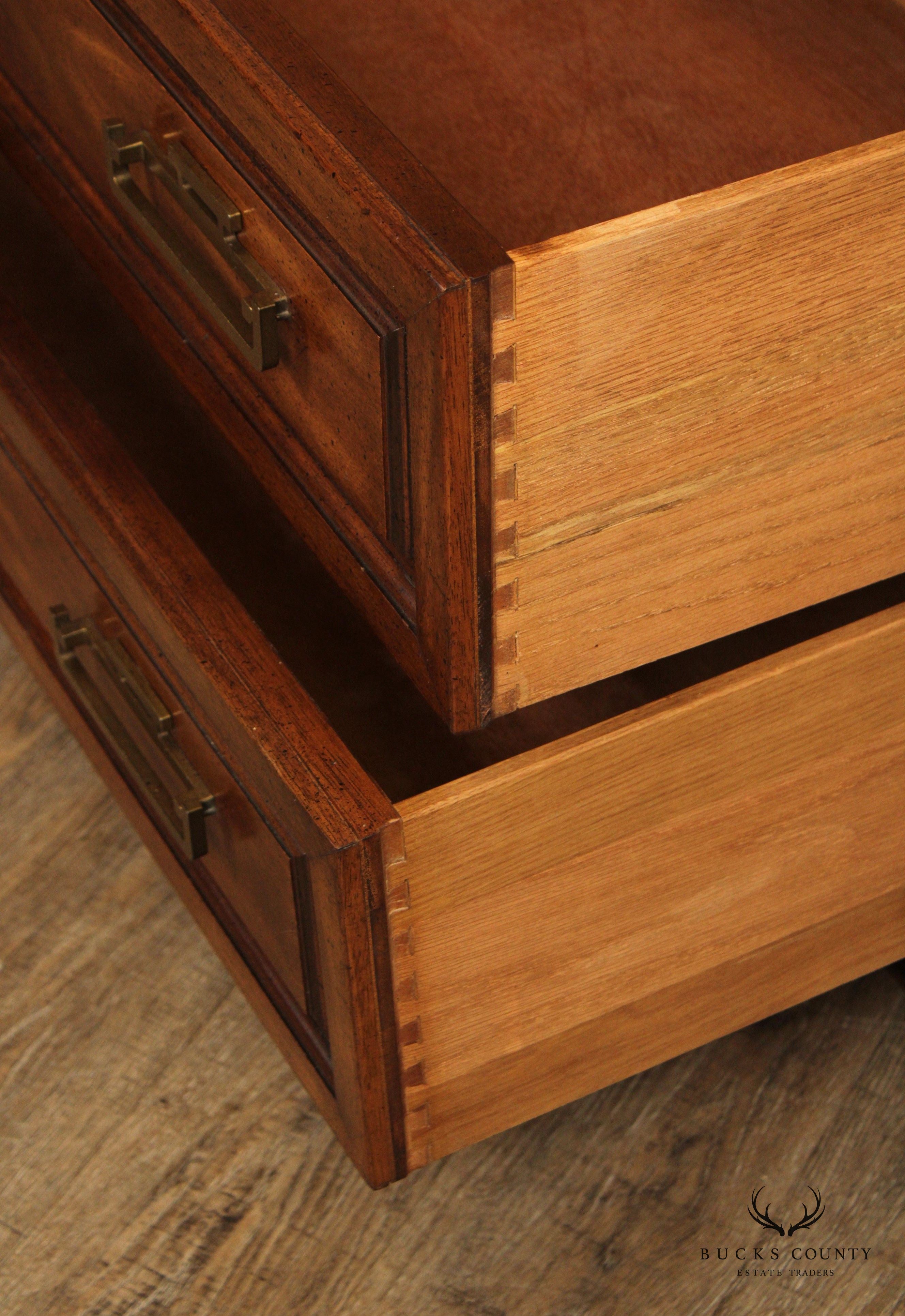 Century Furniture Chinoserie Mahogany Armoire