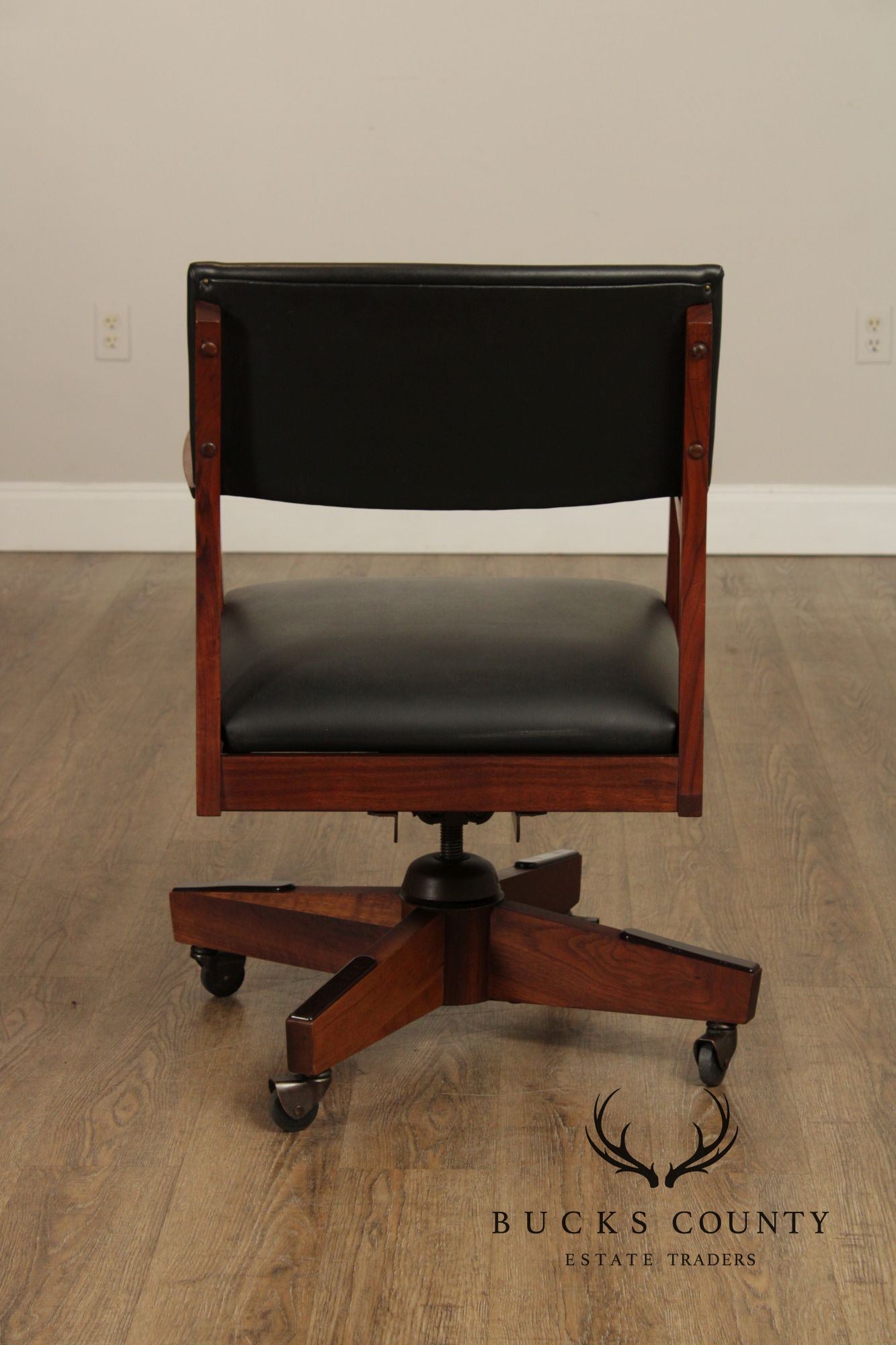Mid Century Modern Swivel Desk Chair