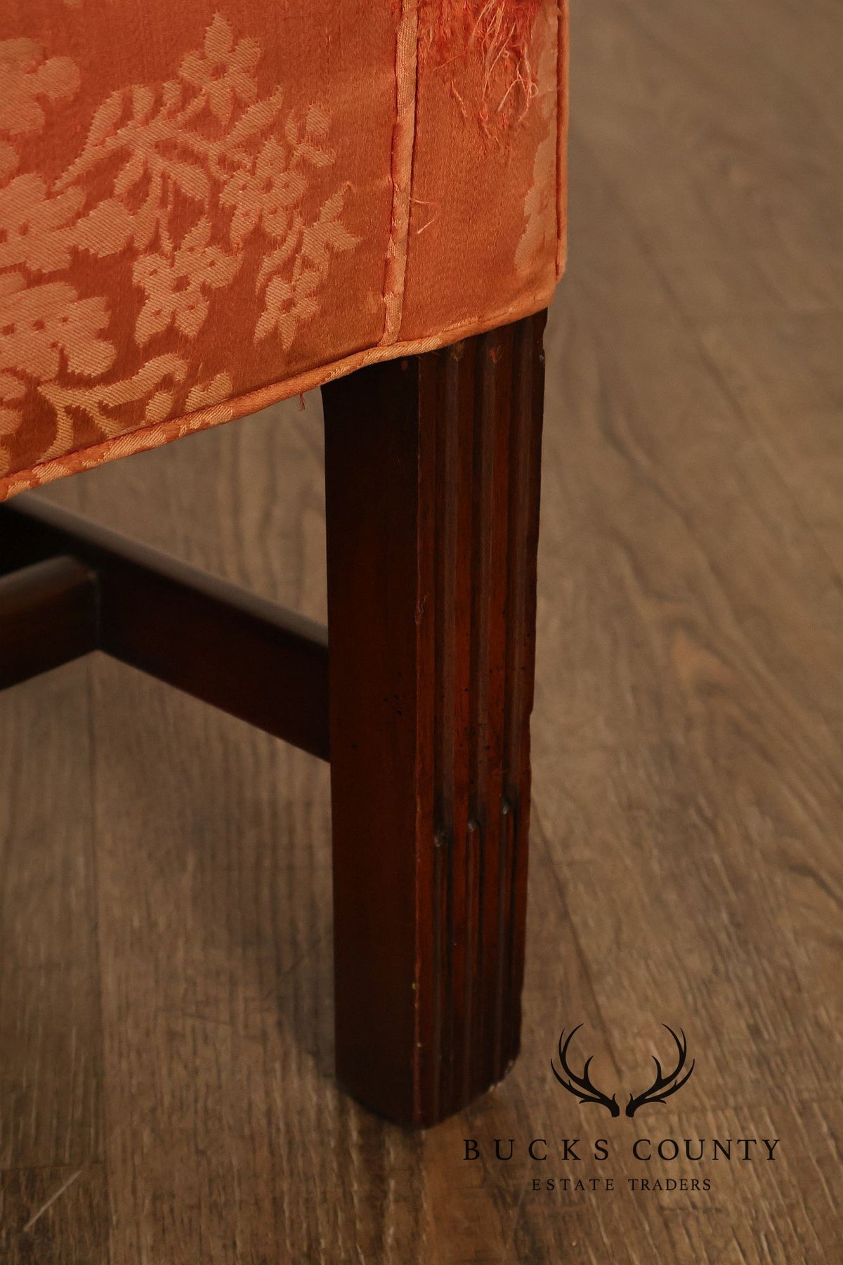 Southwood Chippendale Style Mahogany Camelback Sofa