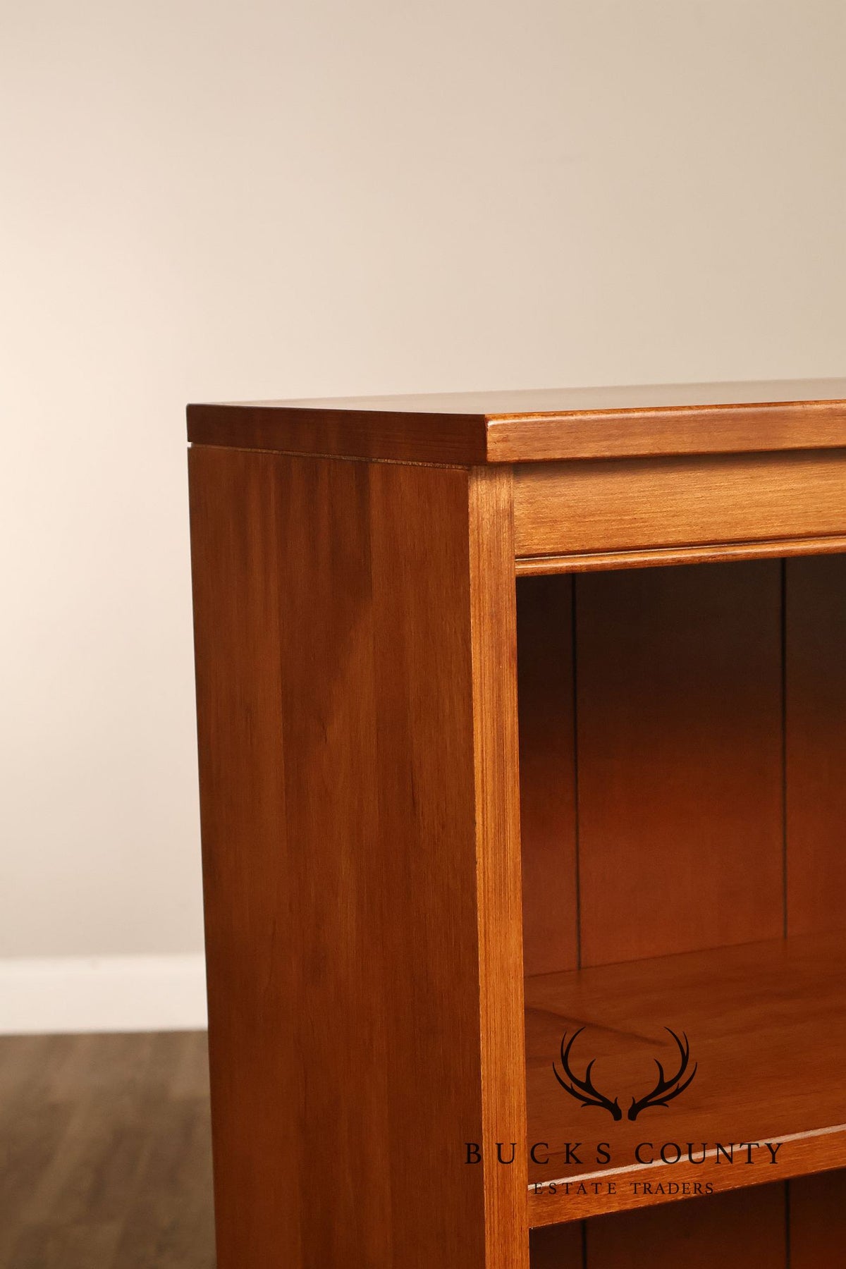 Ethan Allen 'Country Colors' Maple Open Bookcase