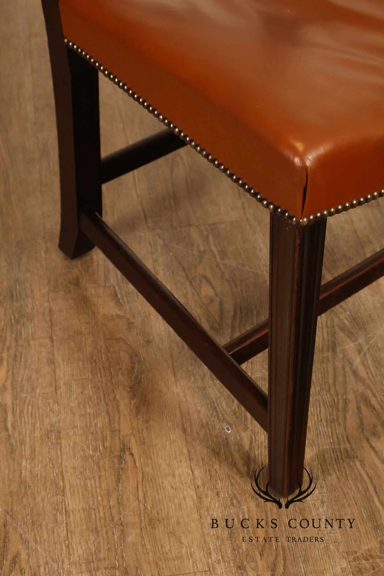 Scottish Chippendale Style Set Of Twelve Ribbon Back Mahogany Dining Chairs