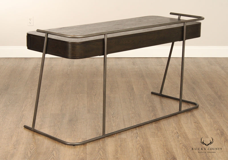 Safavieh Couture Ferrell Modern Industrial Wood And Steel Writing Desk