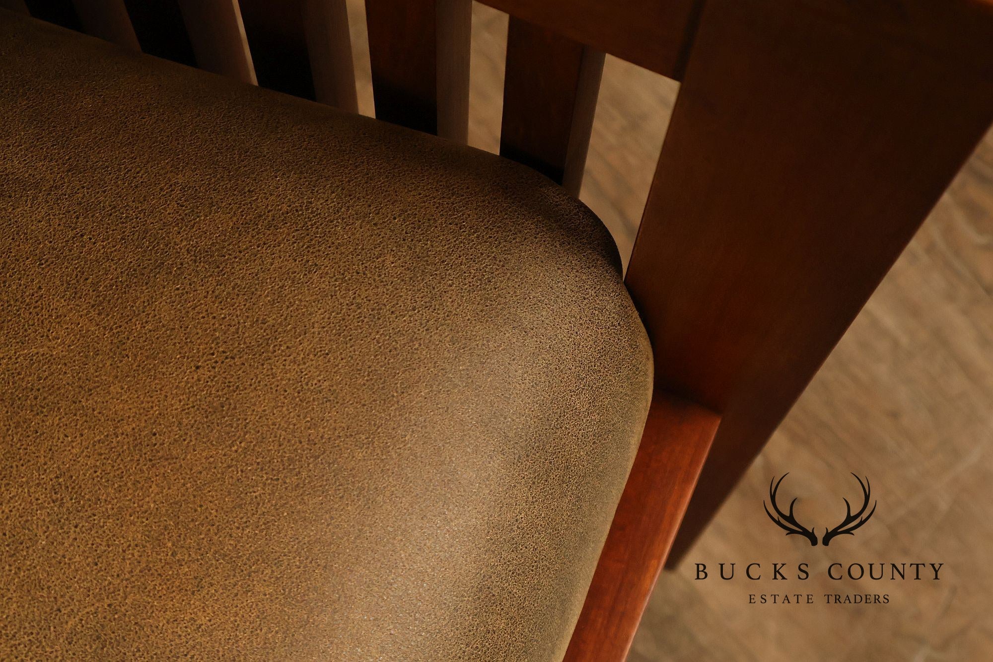 Stickley Mission Collection Cherry Spindle Morris Lounge Chair