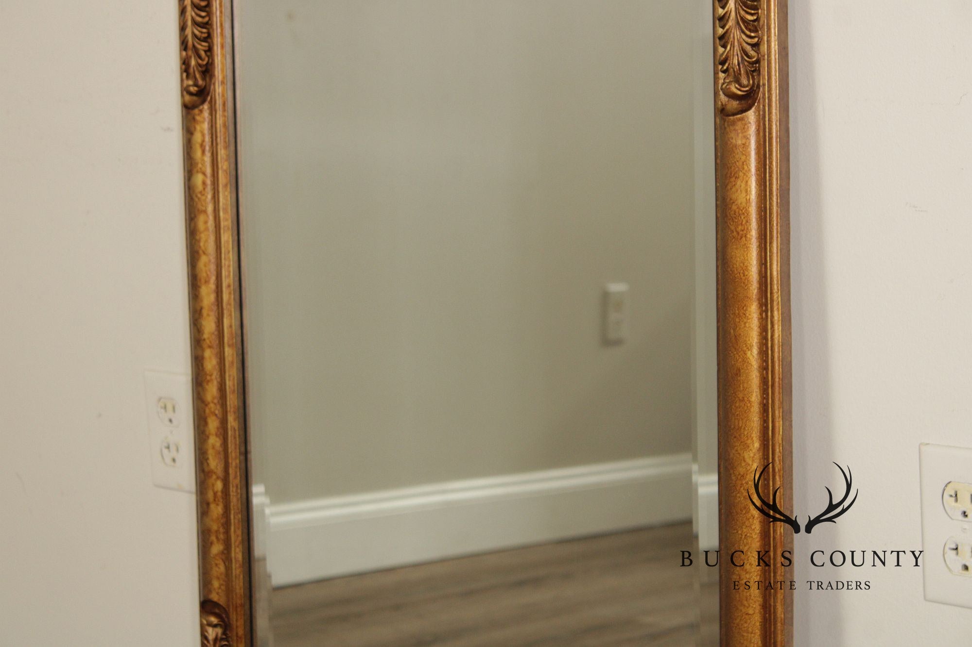 Rococo Style Gilt Carved Wall Mirror