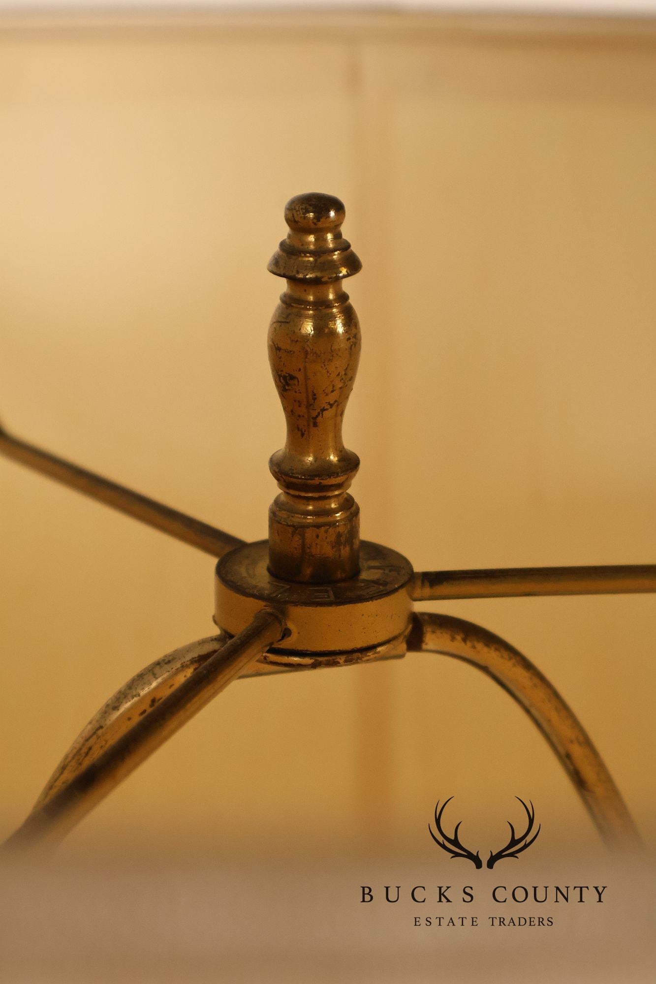 Stiffel Vintage Pair of Brass Table Lamps