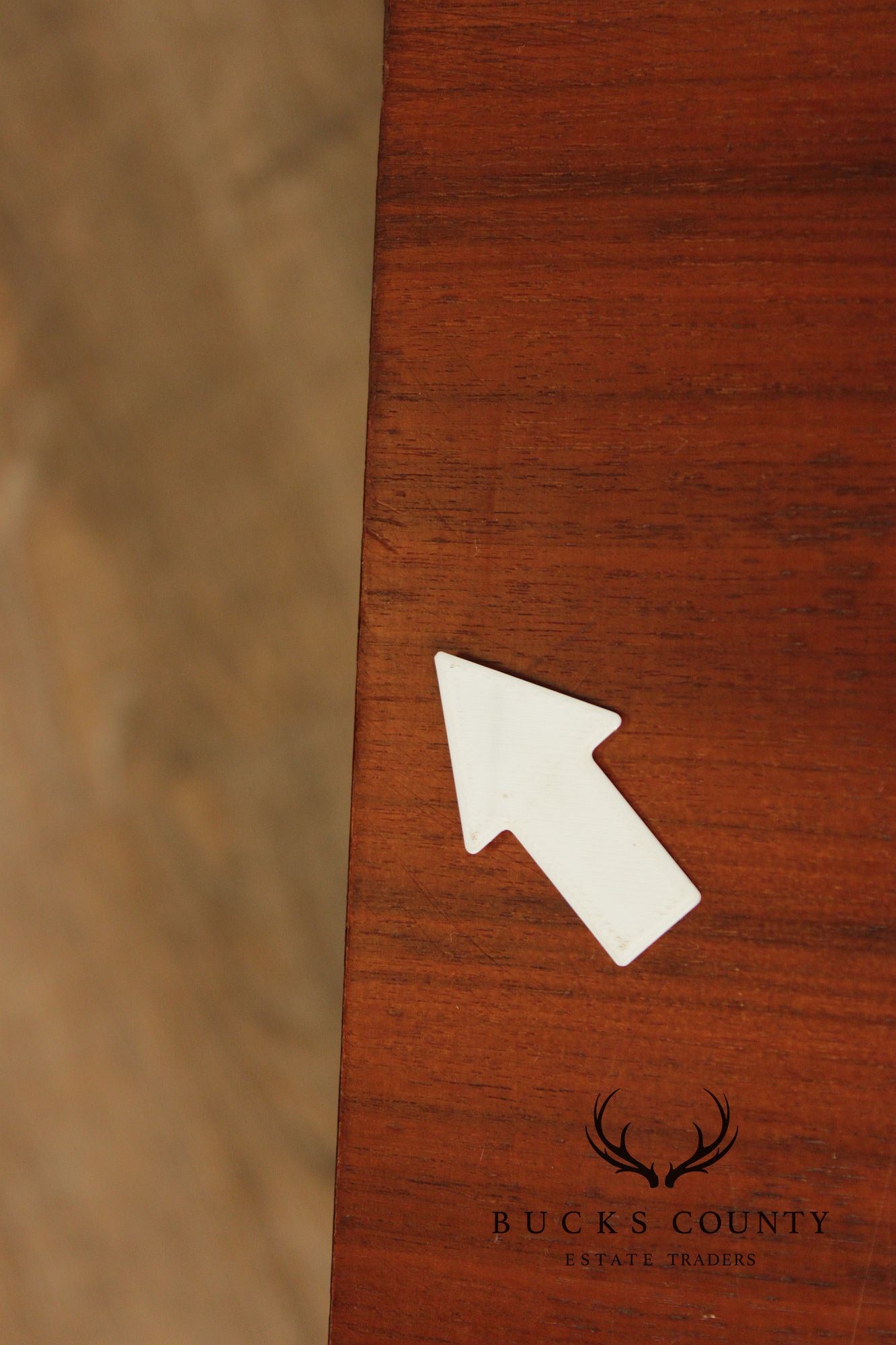 Pair Of Danish Modern Style Teak Single Door Nightstands