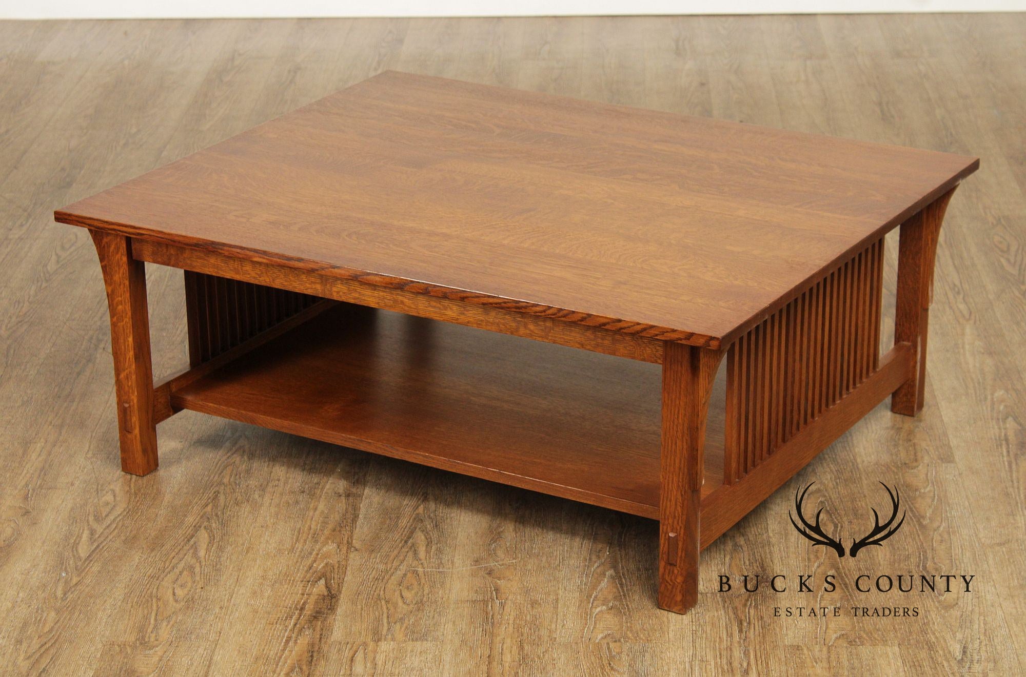 Stickley Mission Collection Oak Cocktail Table