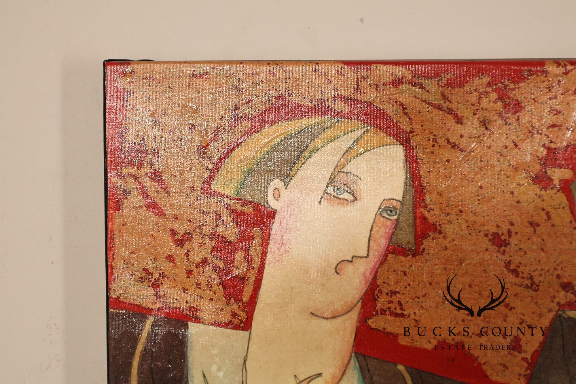 Andrei Protsouk Hand-Embellished Artist Proof Print, 'Scratch'