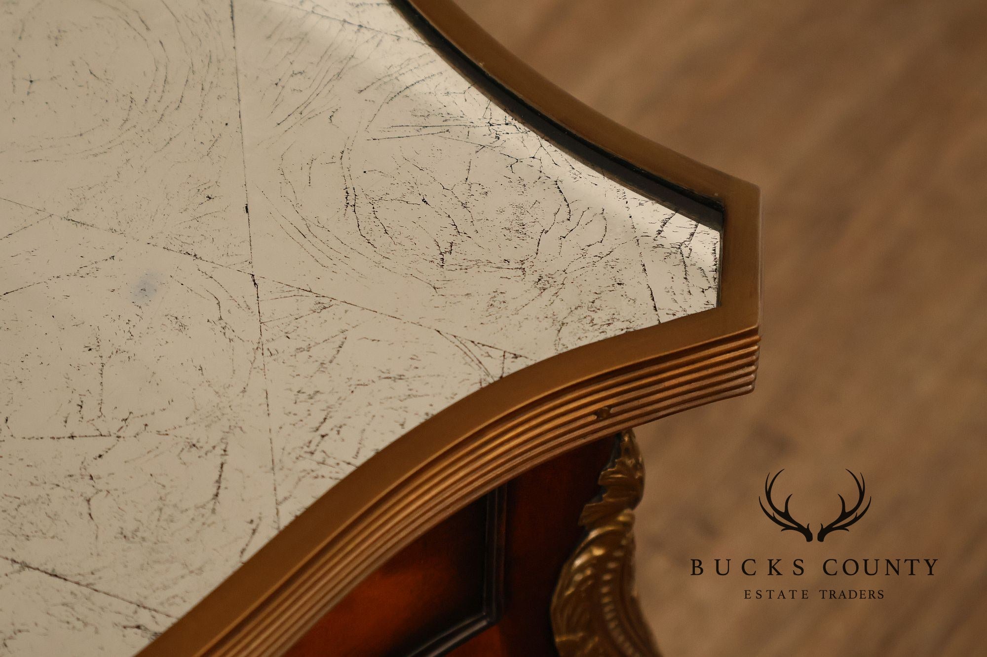 Theodore Alexander 18th Century Style Mahogany Lamp Table