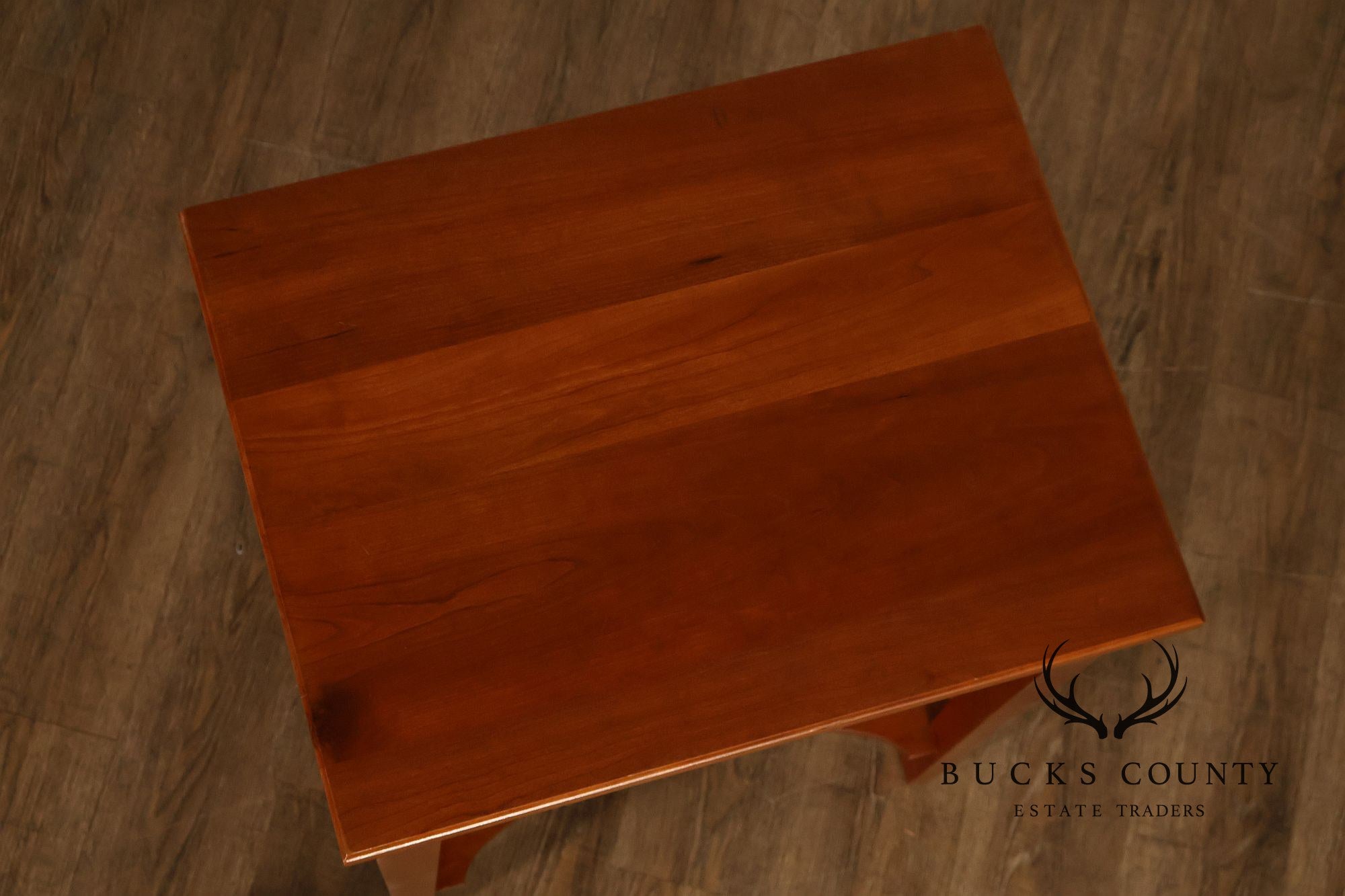 Stickley Directoire Style Cherry Pair Of End Tables