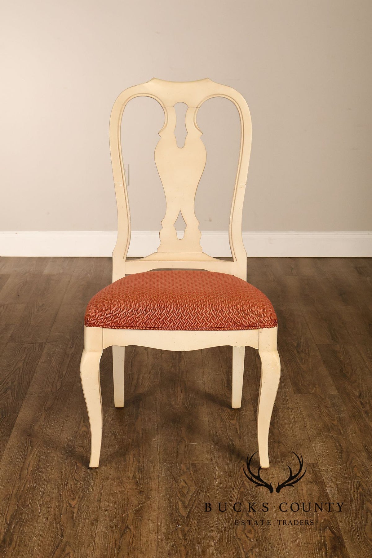 Ethan Allen 'Maison' Set of Four Painted Dining Chairs