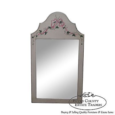 Hand Painted Venetian Andrea Davinci Braun Mirror