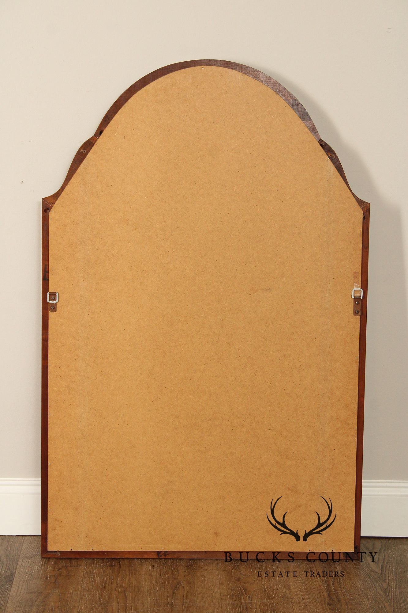 Harden Queen Anne Style Arched Cherry Frame Wall Mirror