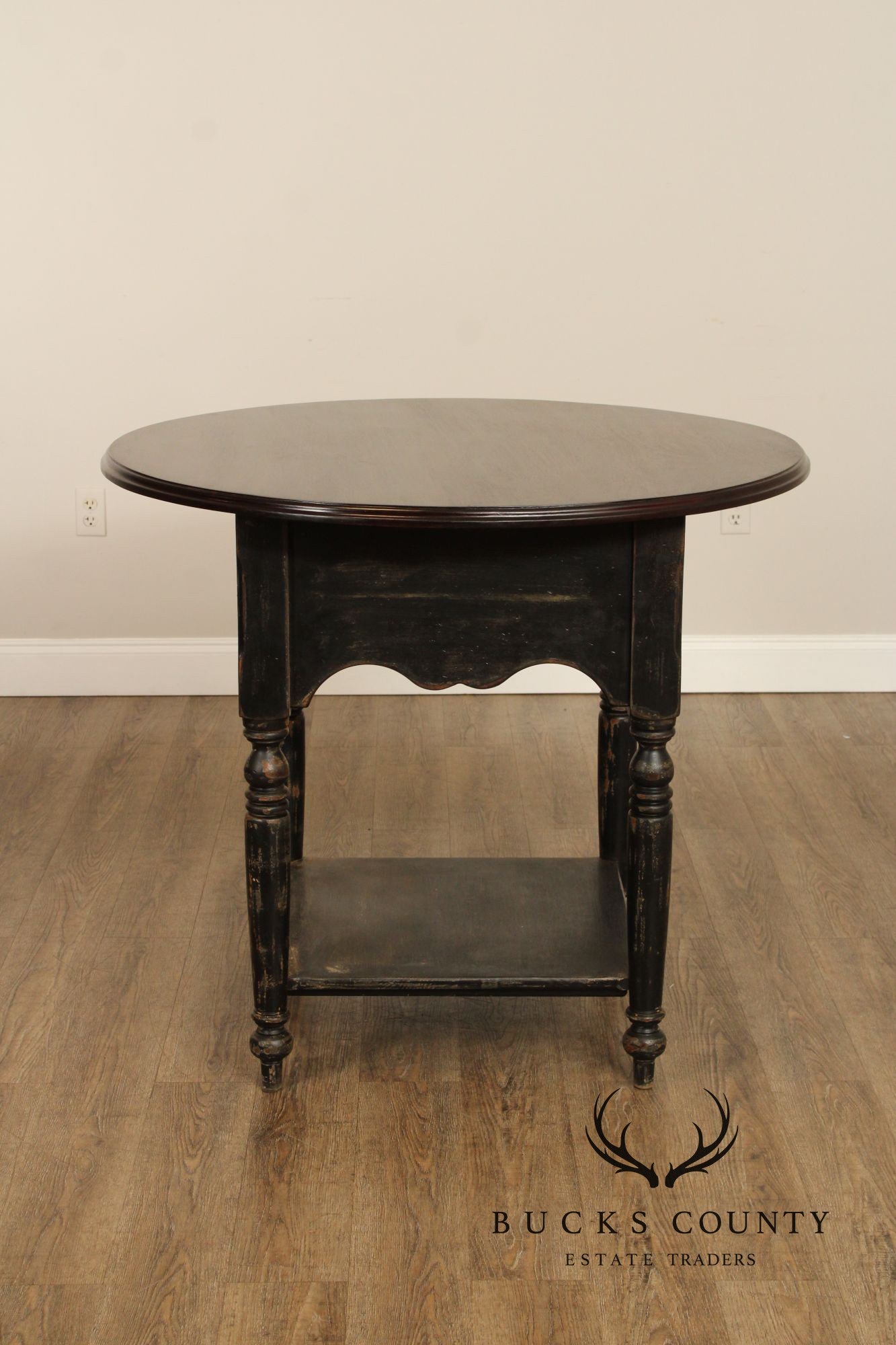 Farmhouse Stye Round Counter Height Table