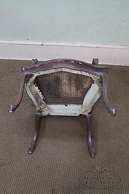 Quality French Louis XV Style Cane Back Arm Chair