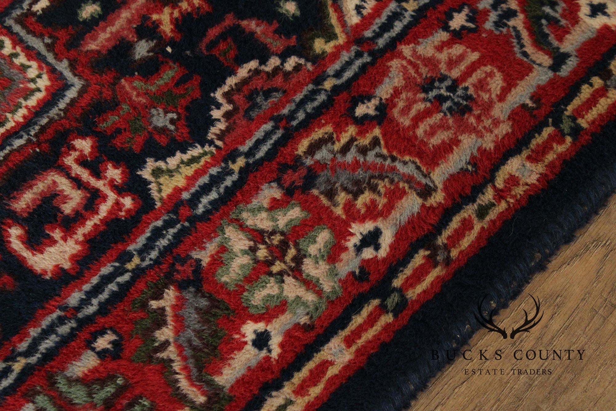 Persian Heriz Style Wool Area Rug 5'x3'