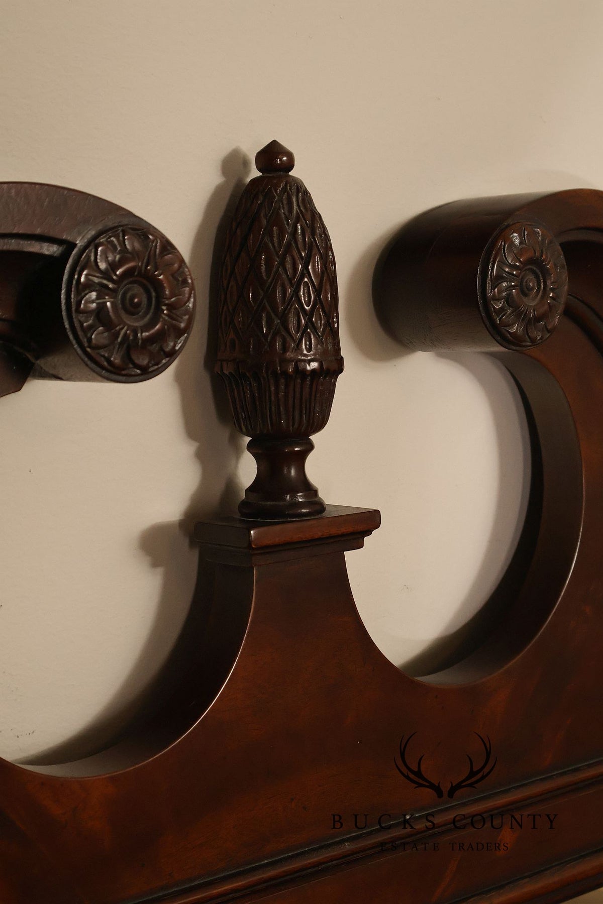 Drexel Heritage Chippendale Style Mahogany Wall Mirror