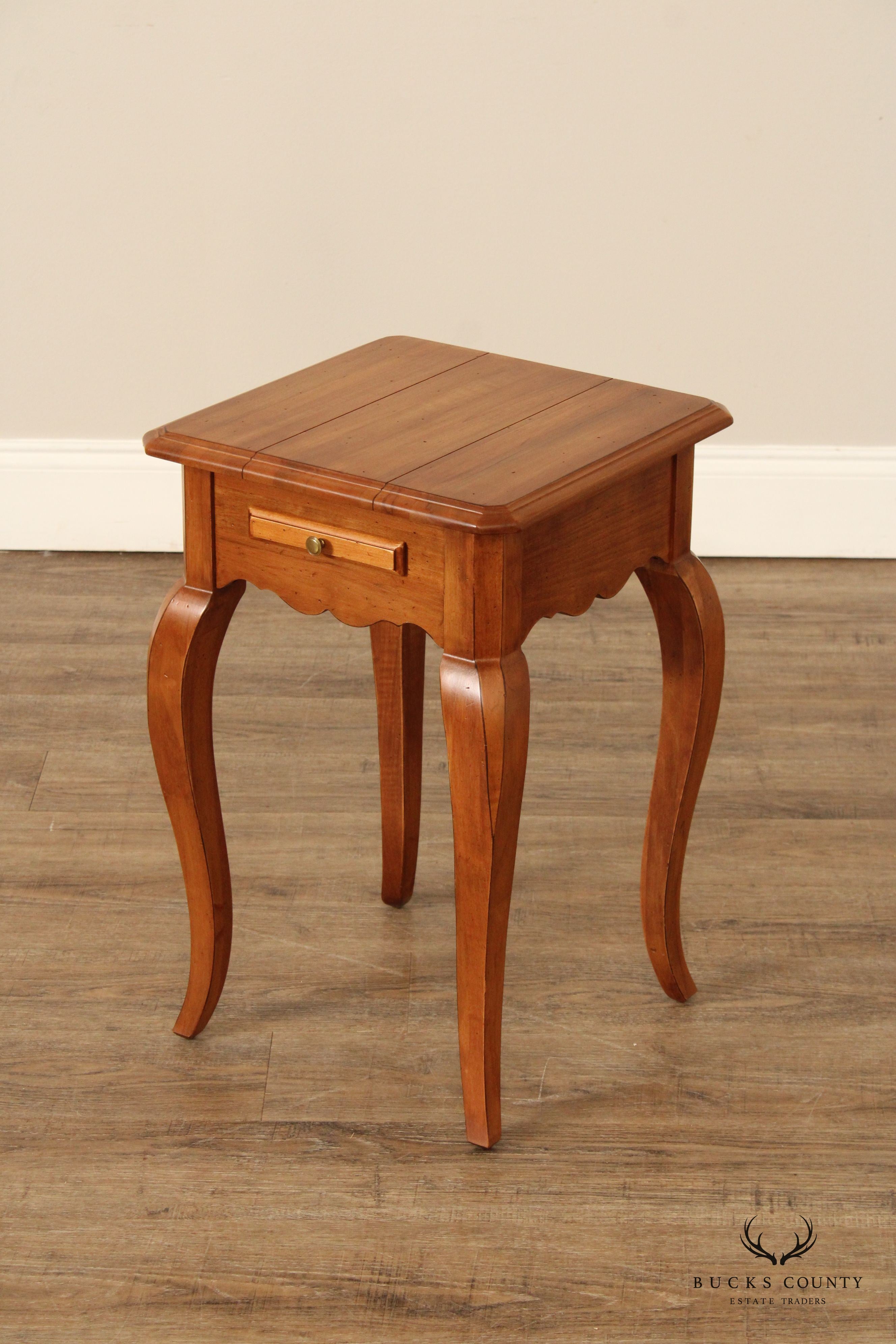 Ethan Allen Country French Style Side Table