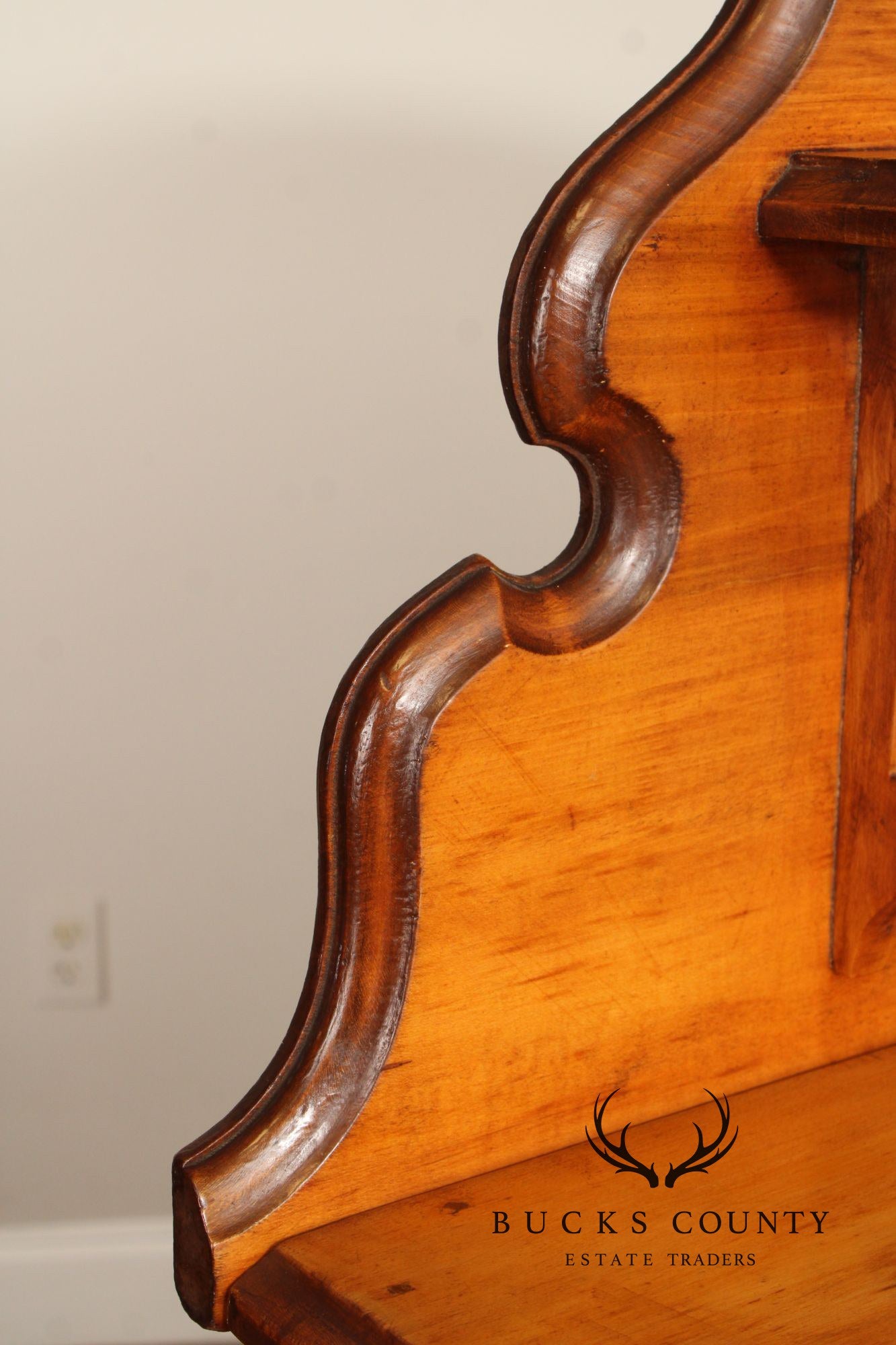 Antique Pine Jelly Cupboard Cabinet