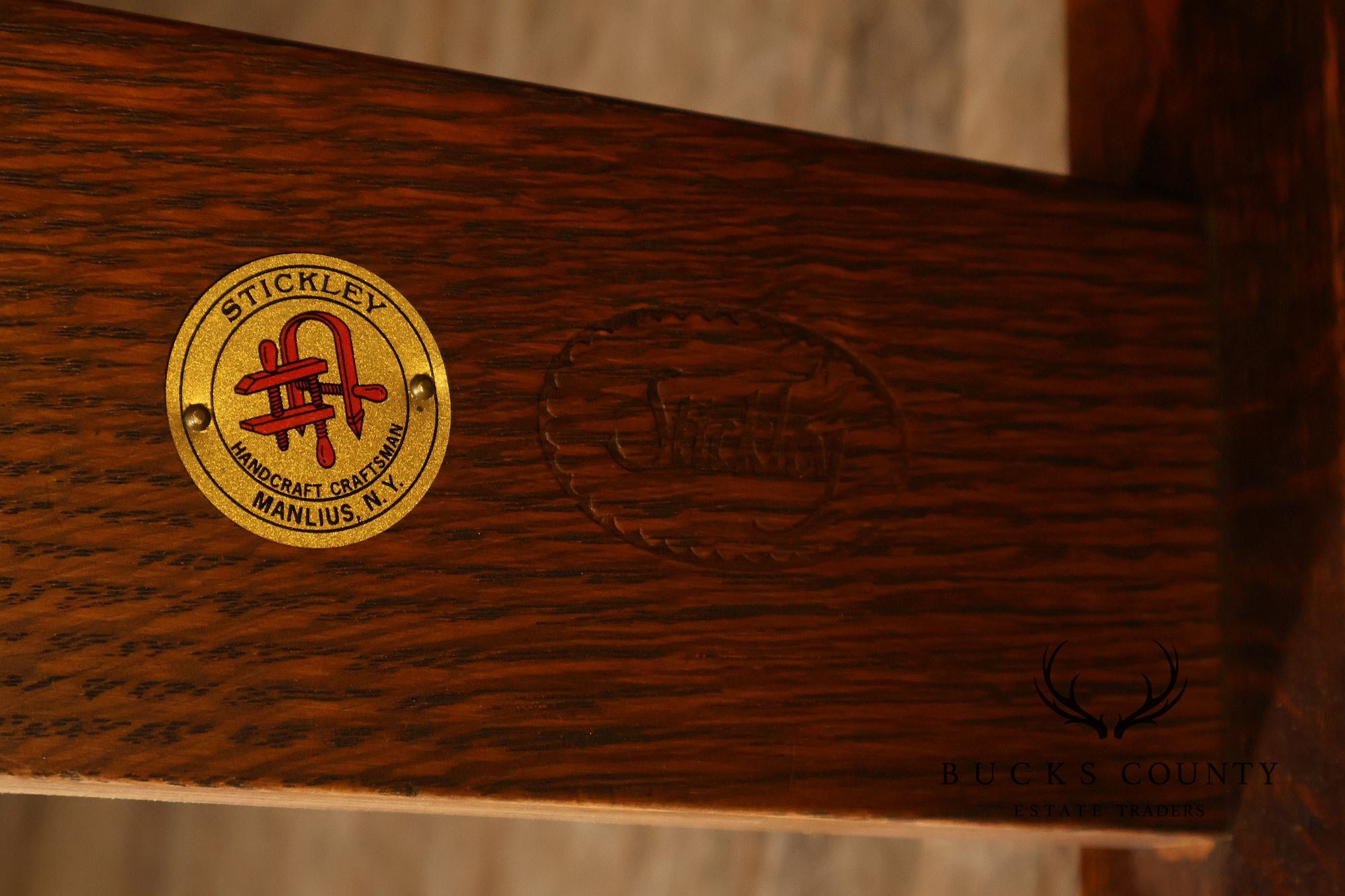 Stickley Mission Collection Oak Eastwood Lounge Chair