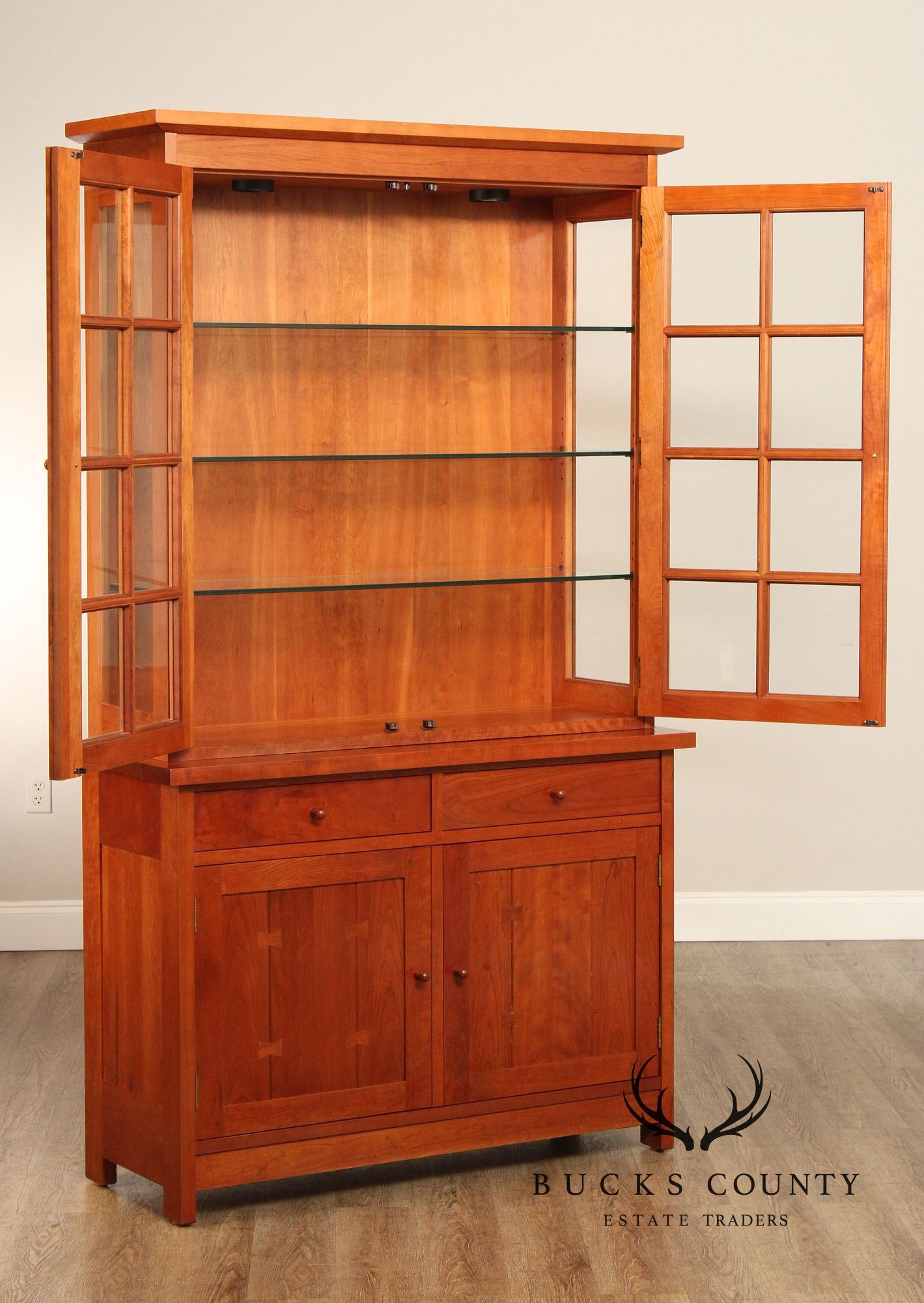 Stickley Mission Collection Cherry China Cabinet