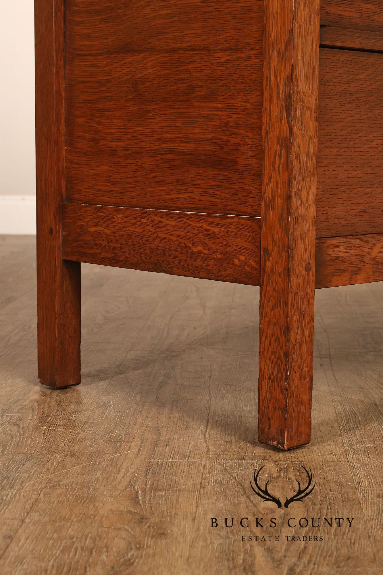 Antique Gustav Stickley Mission Oak Chest Of Drawers #909