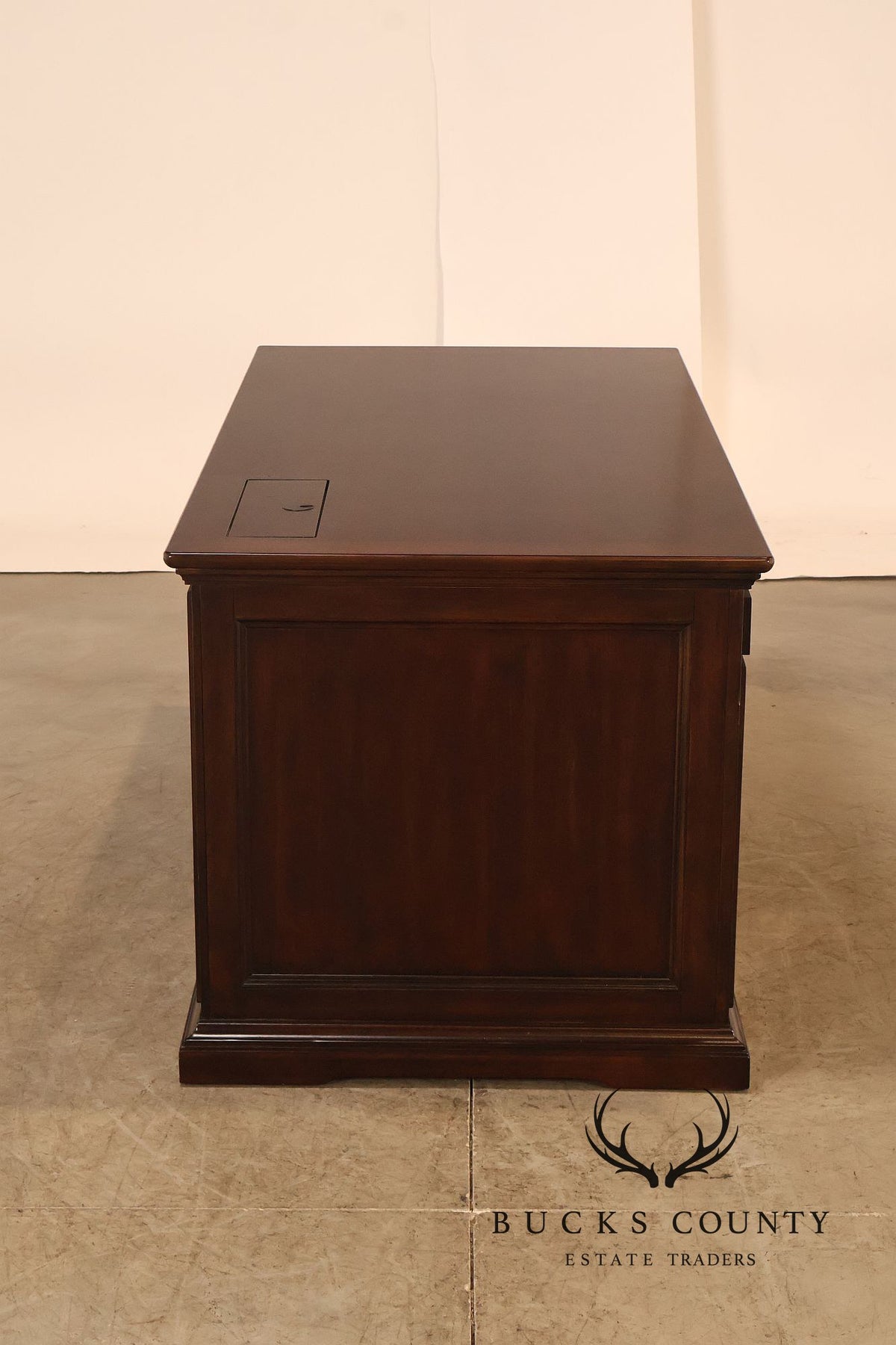 Bassett Traditional Executive Double Pedestal Desk