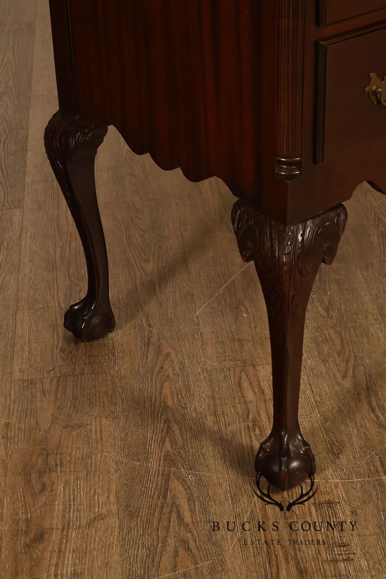 H. Feldenkreis Chippendale Style Mahogany Highboy