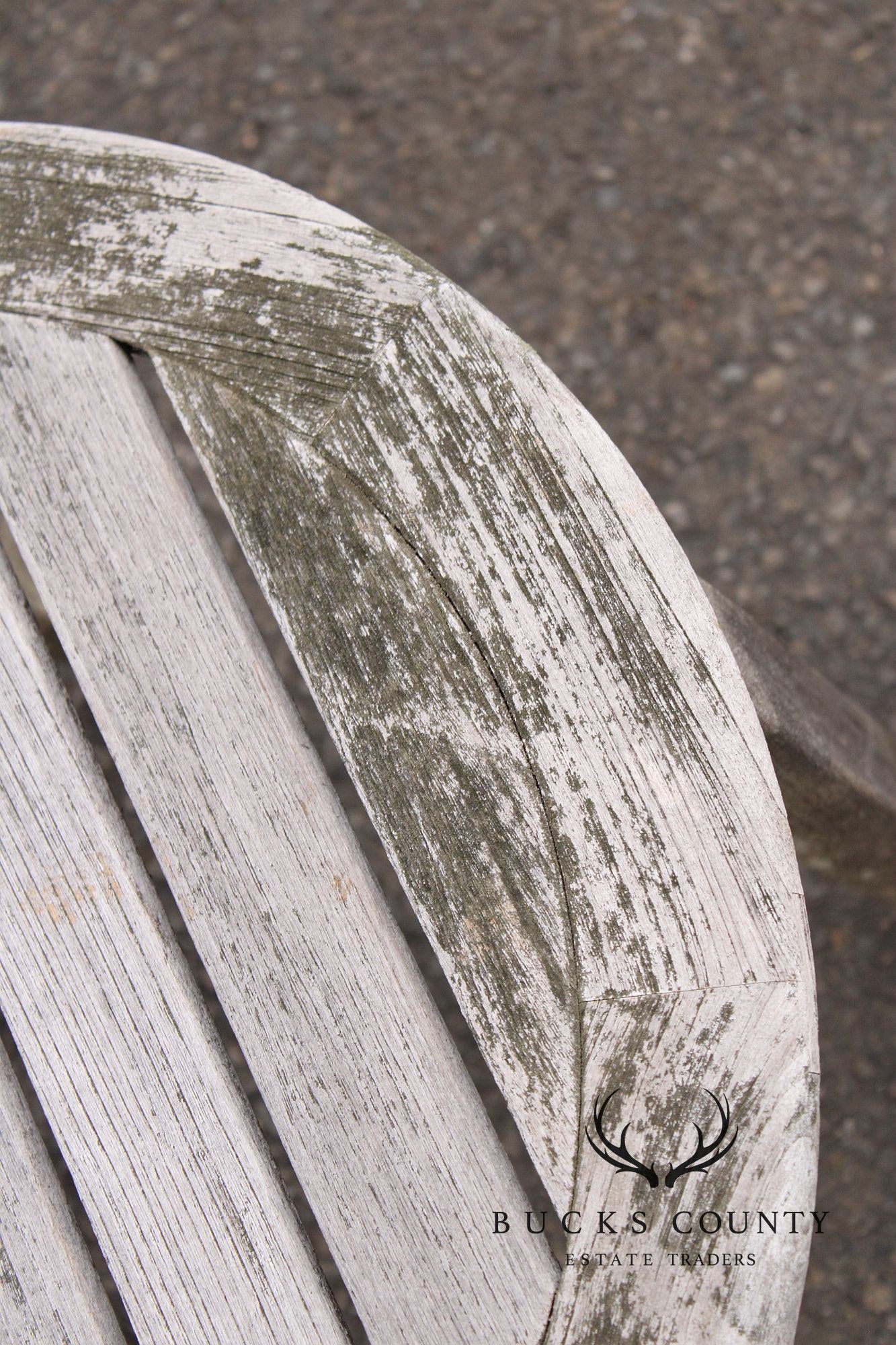 Gloster Outdoor Teak Round Side Table