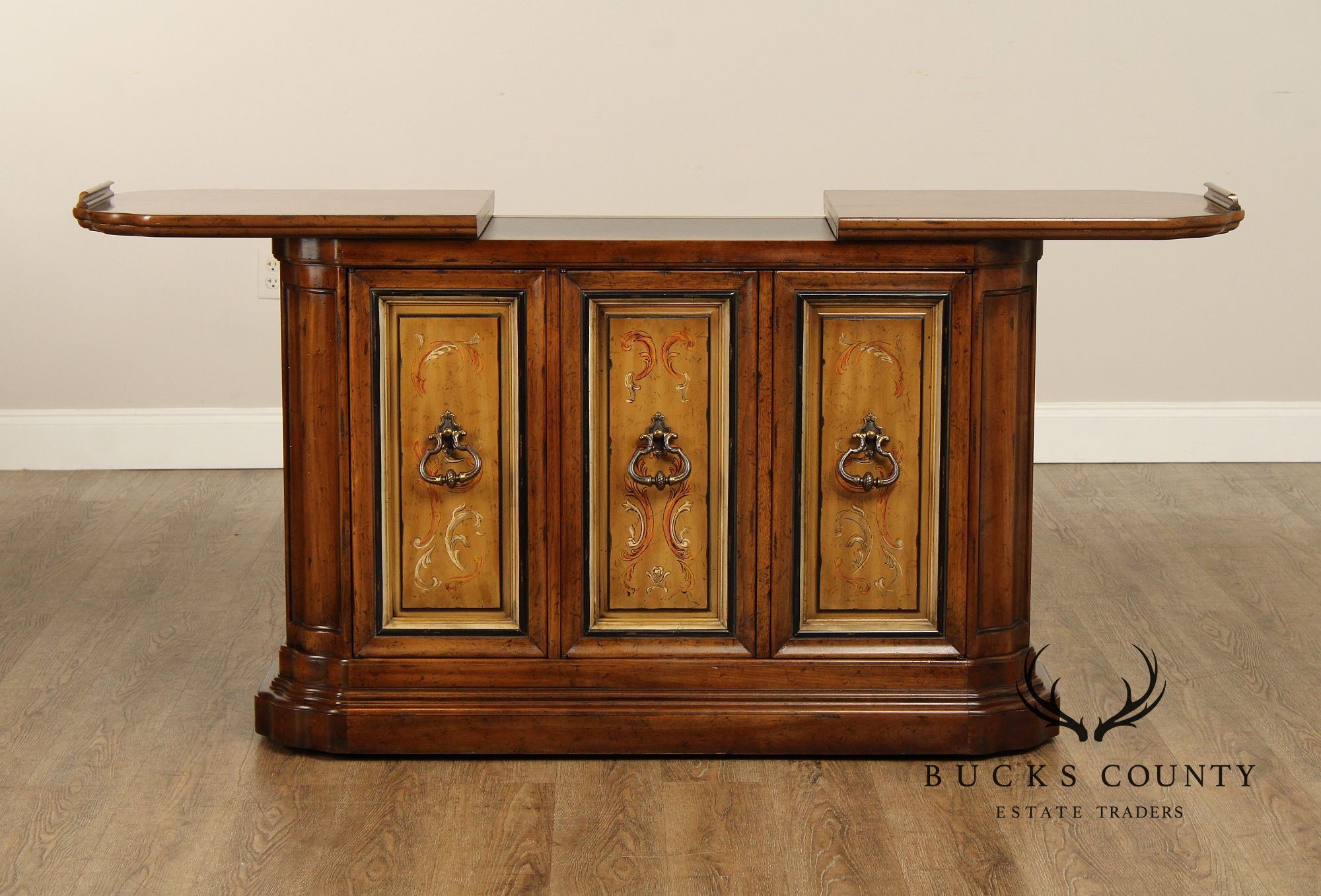 Heritage 'Grand Tour' Walnut Slide Top Server