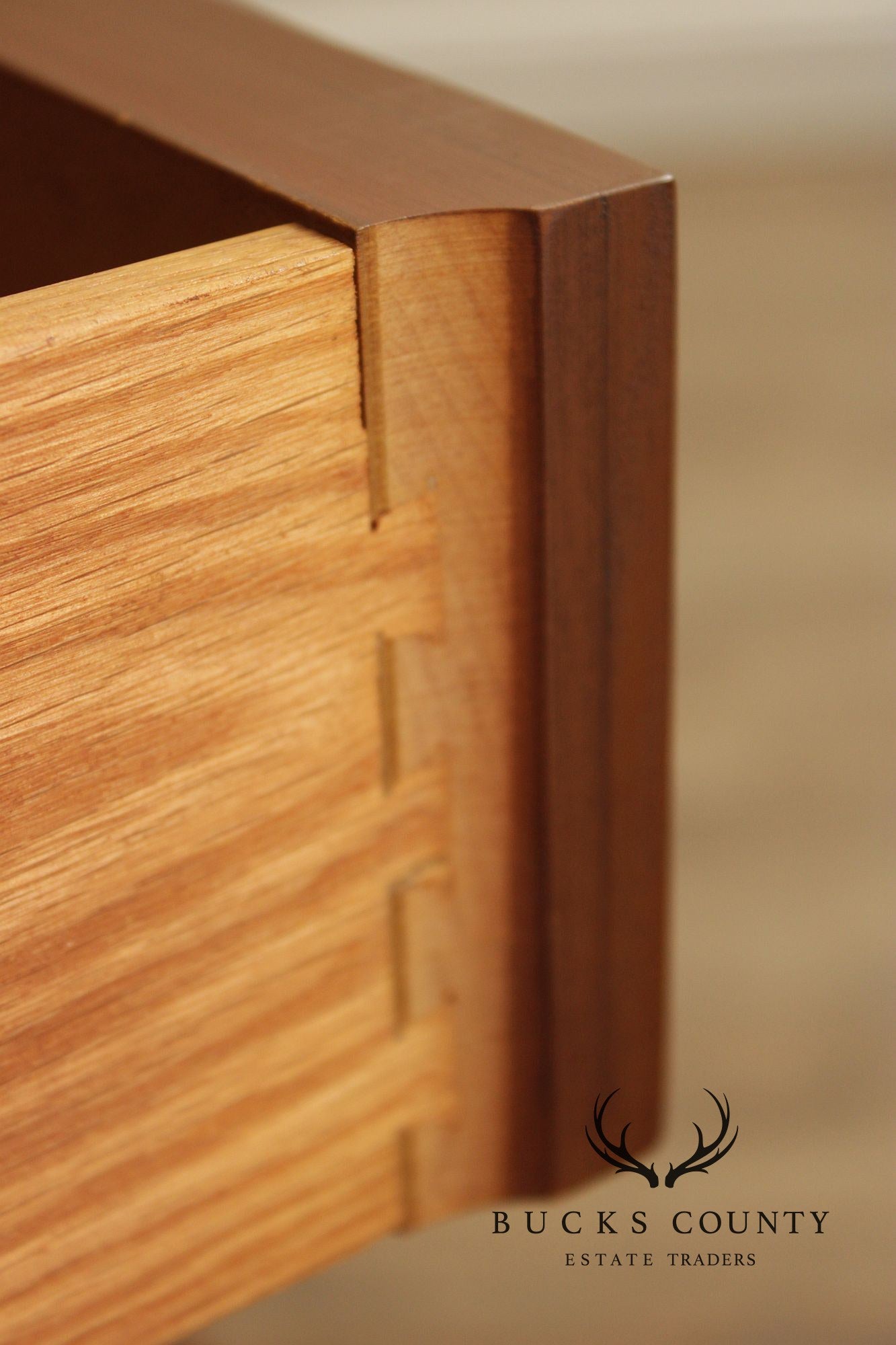 Baker Furniture Milling Road Directoire Style Walnut Rolling Server