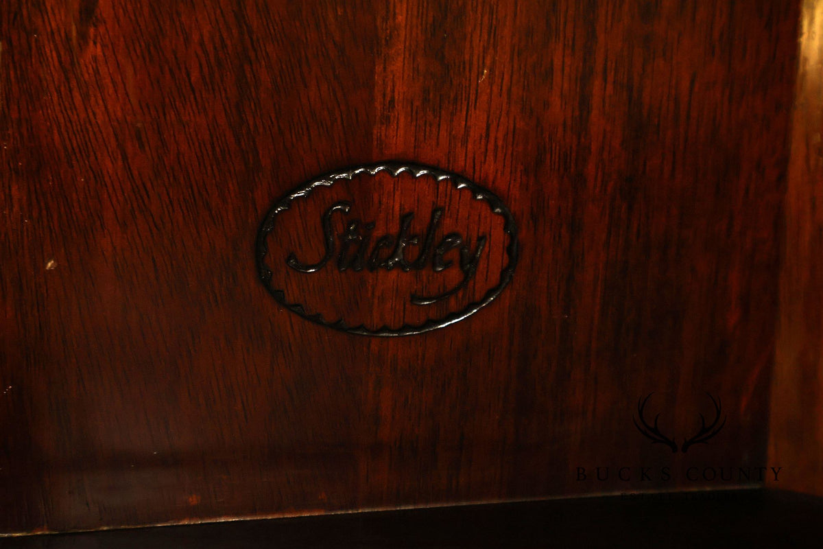 Stickley Federal Style Mahogany Corner Cabinet