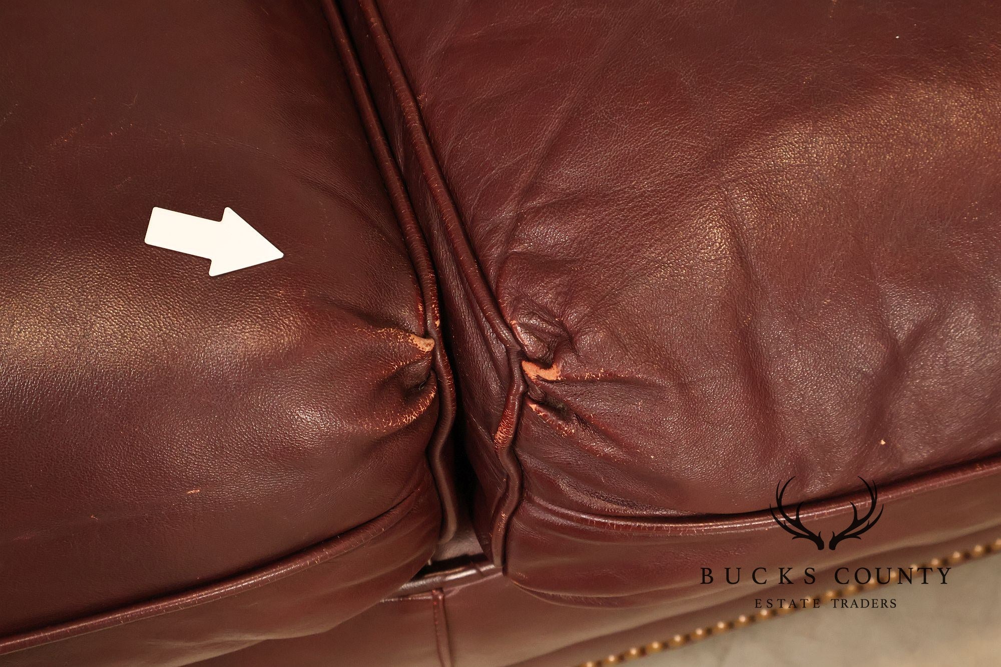 Hancock & Moore Austin High Back Leather Sofa