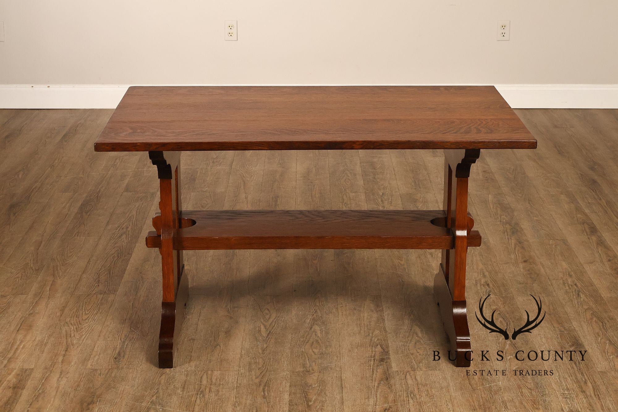 Gustav Stickley Antique Mission Oak Library Table