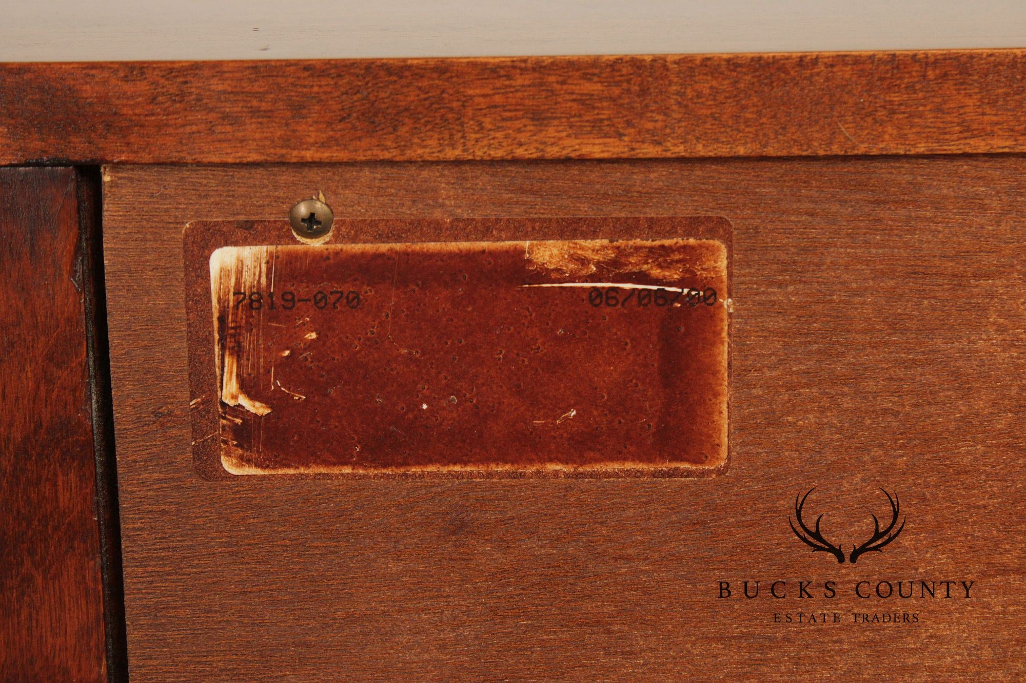 Nichols & Stone Colonial Revival Maple Sideboard