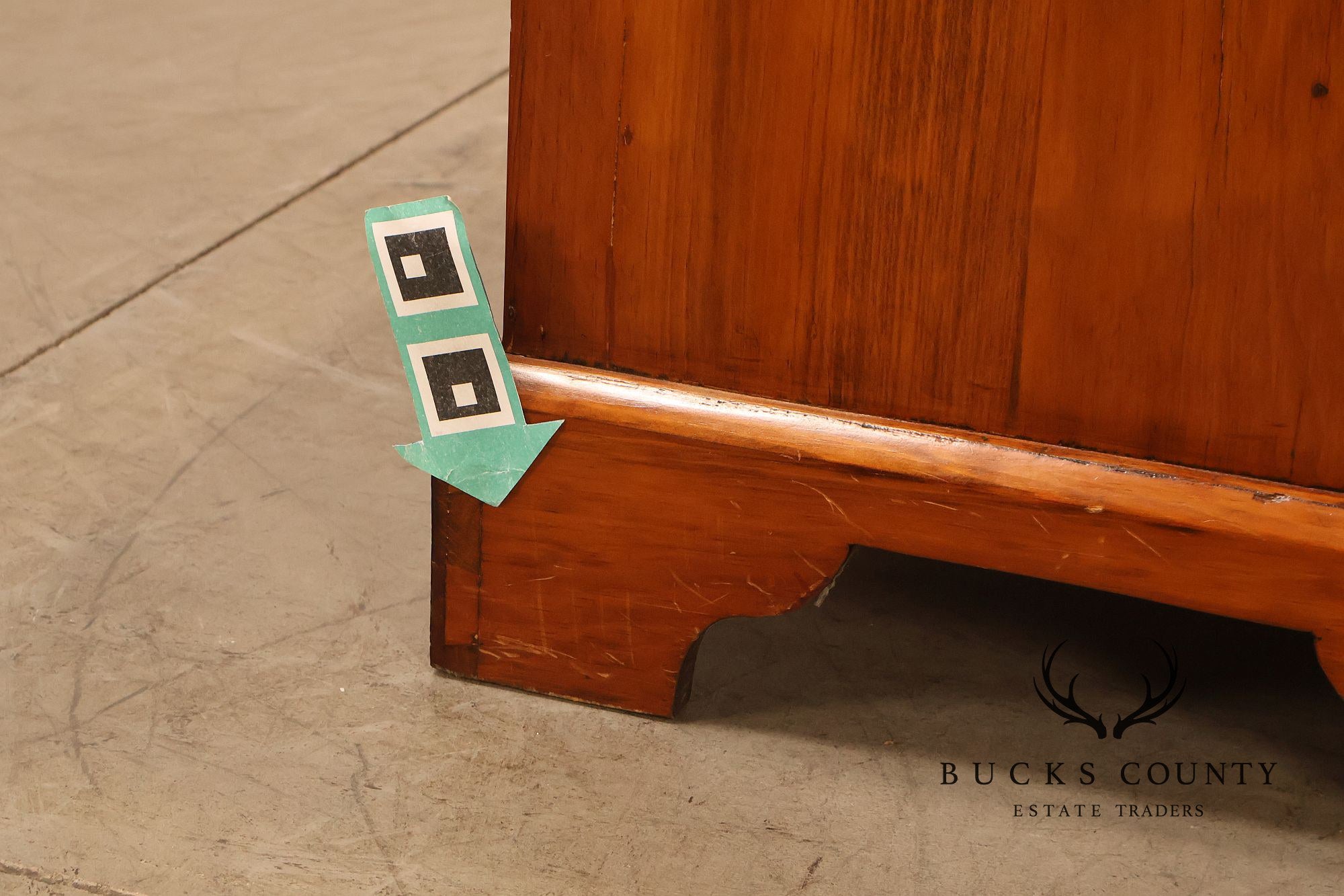 Antique Cottage Pine Chest Of Drawers