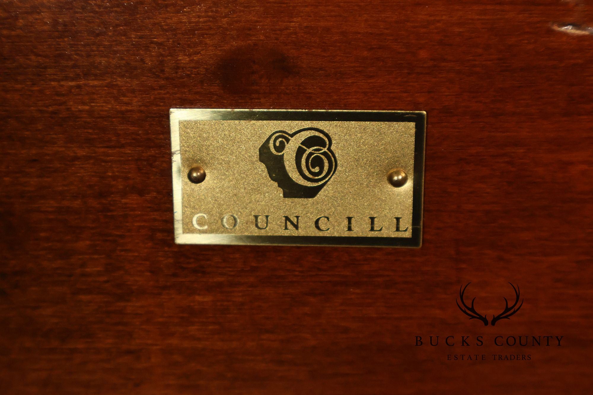 Councill King Size Mahogany Poster Bed Frame