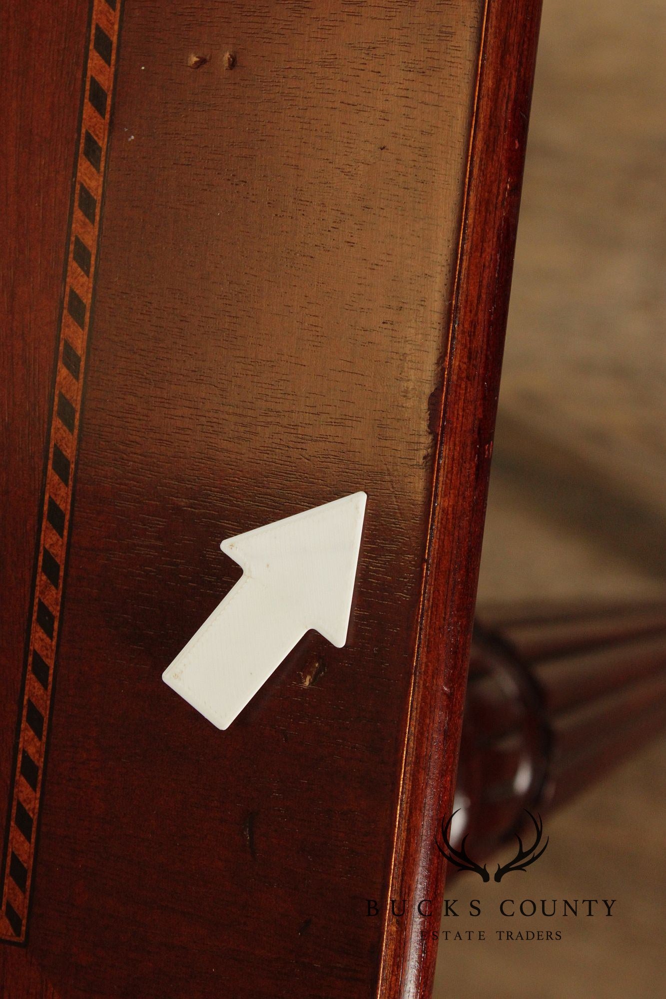 Lexington Palmer Home Collection Mahogany Neoclassical Writing Table Desk