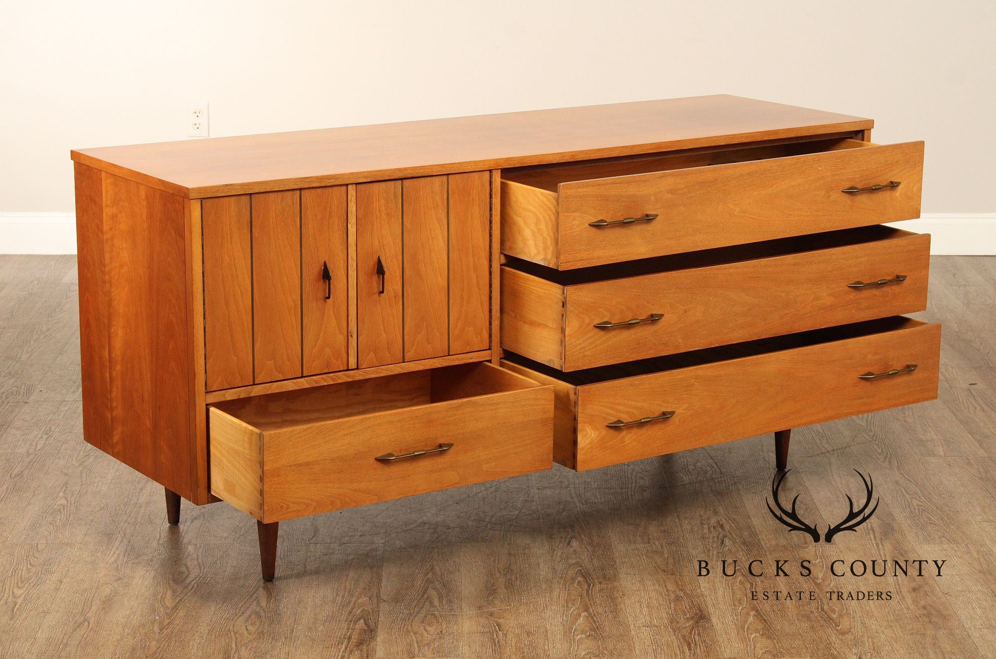 Mid Century Modern Walnut Sideboard