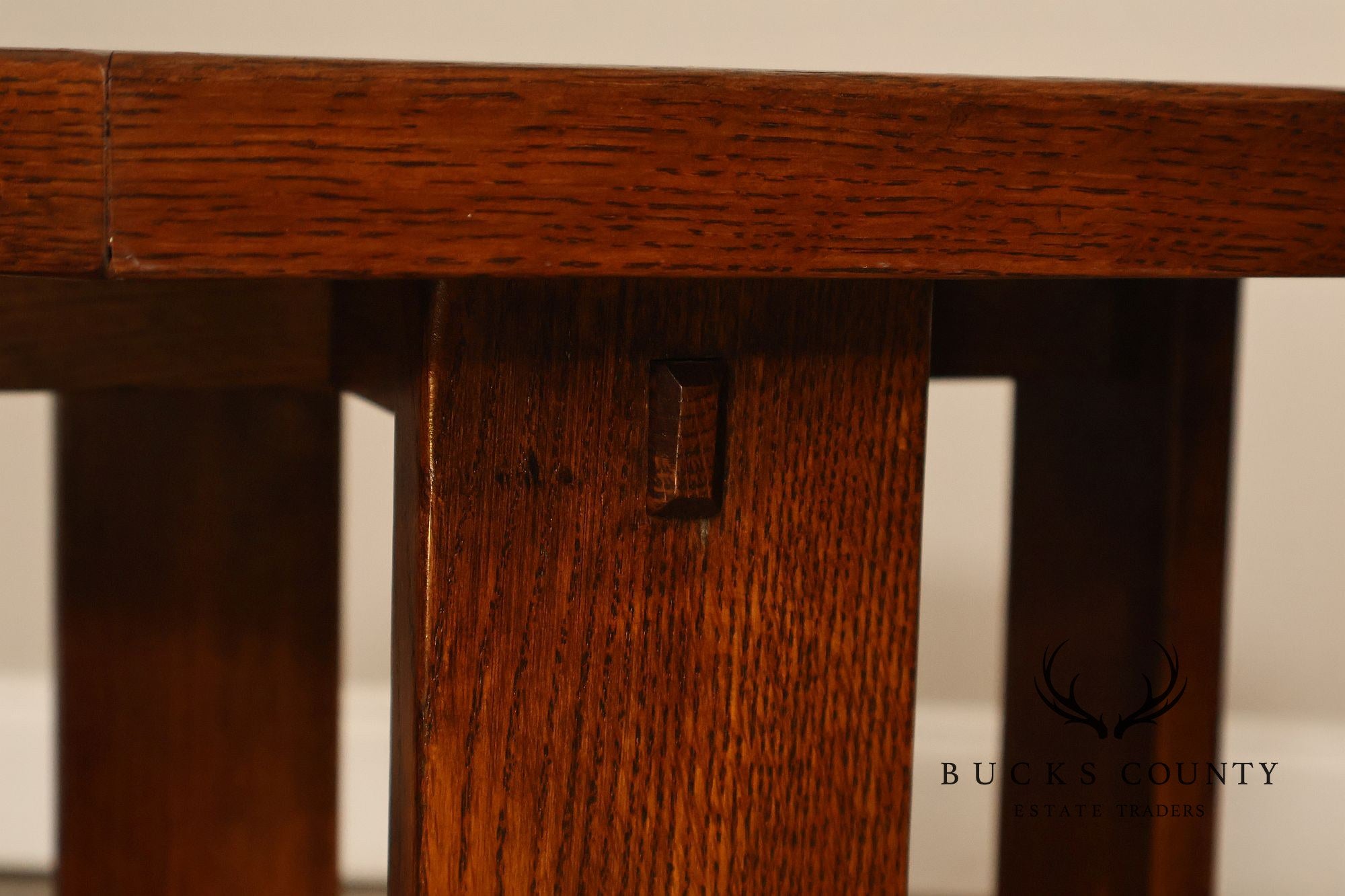 Stickley Mission Collection Oak Octagonal End Table